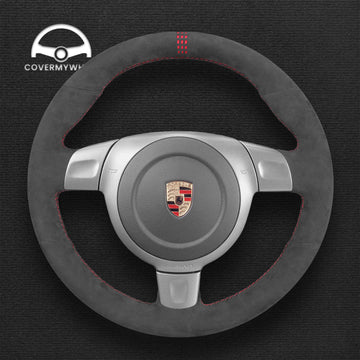 Steering Wheel Cover for Porsche 911 (997) Boxster (987) Cayman (987) 2005-2009