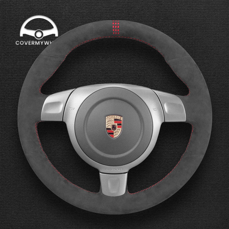 Steering Wheel Cover for Porsche 911 (997) Boxster (987) Cayman (987) 2005-2009 Cover My Wheel