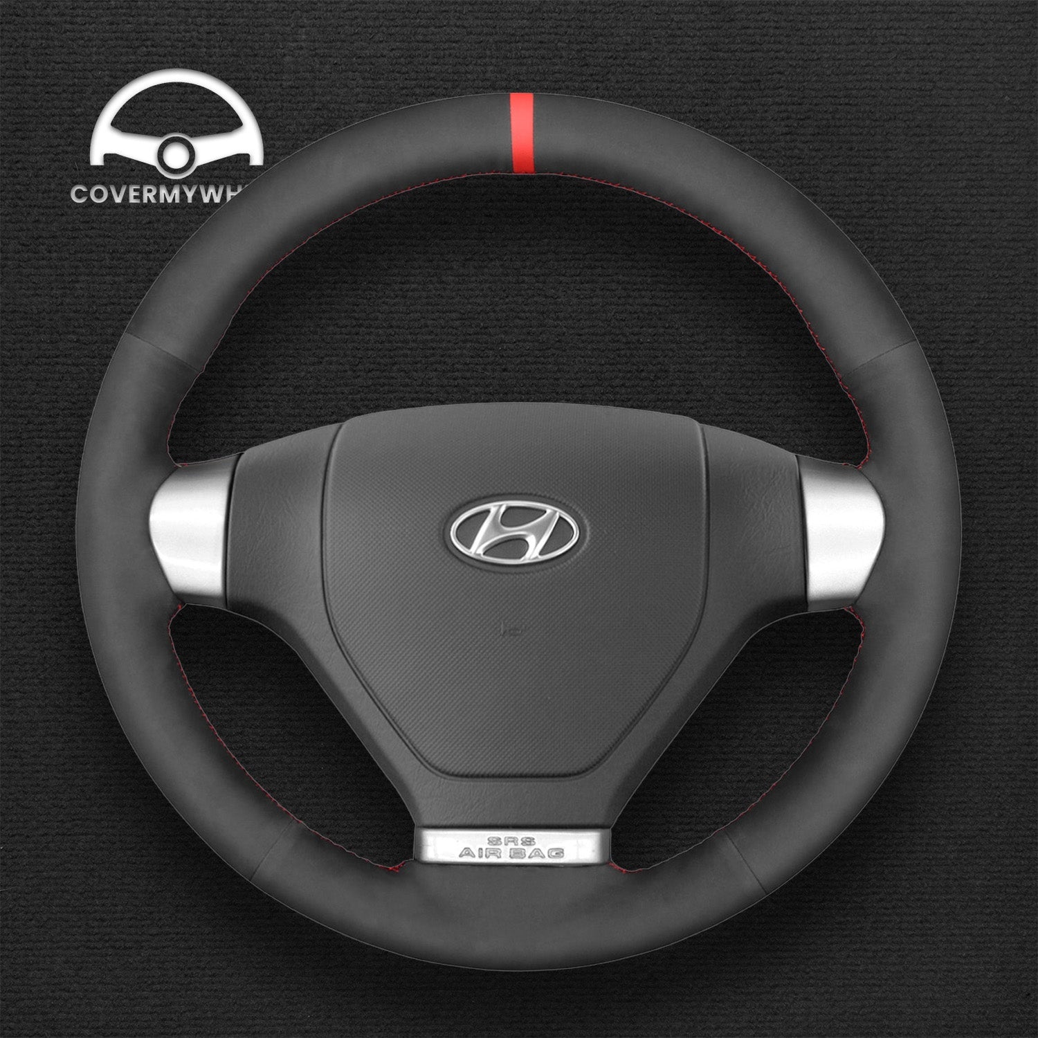 Steering Wheel Cover for Hyundai Tiburon 2007-2008 S-Coupe 2009 Cover My Wheel