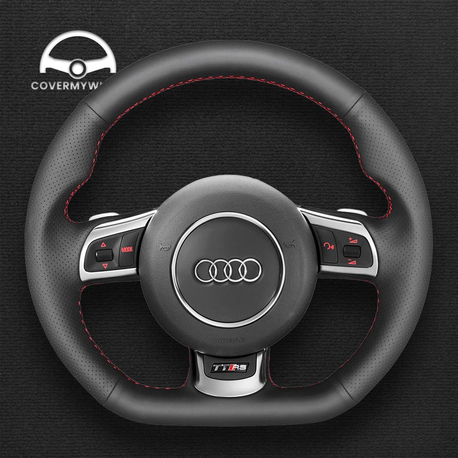 Steering Wheel Cover for Audi TT RS R8 RS3 RS6 Cover My Wheel