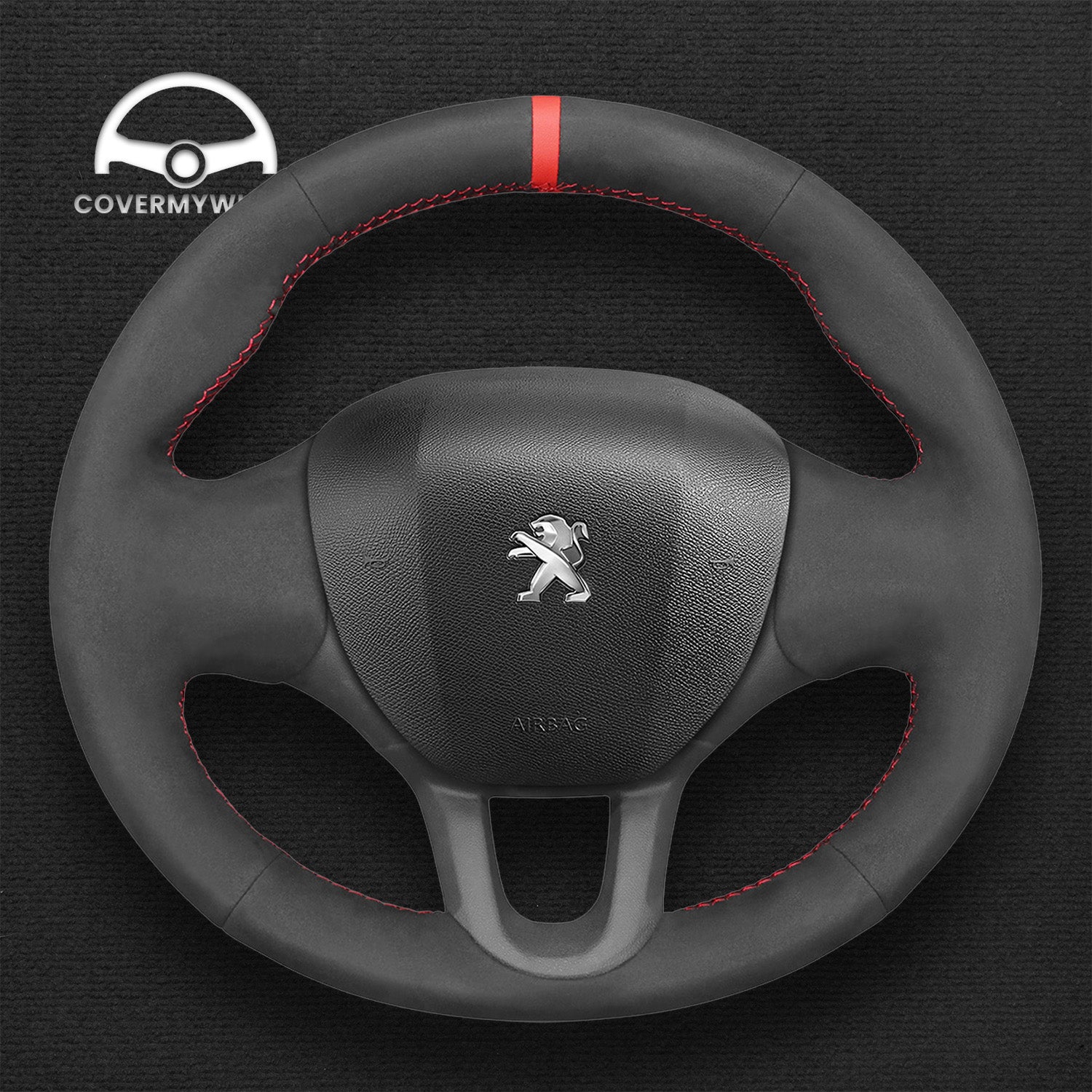 Steering Wheel Cover for Peugeot 208 2008 2011–2019