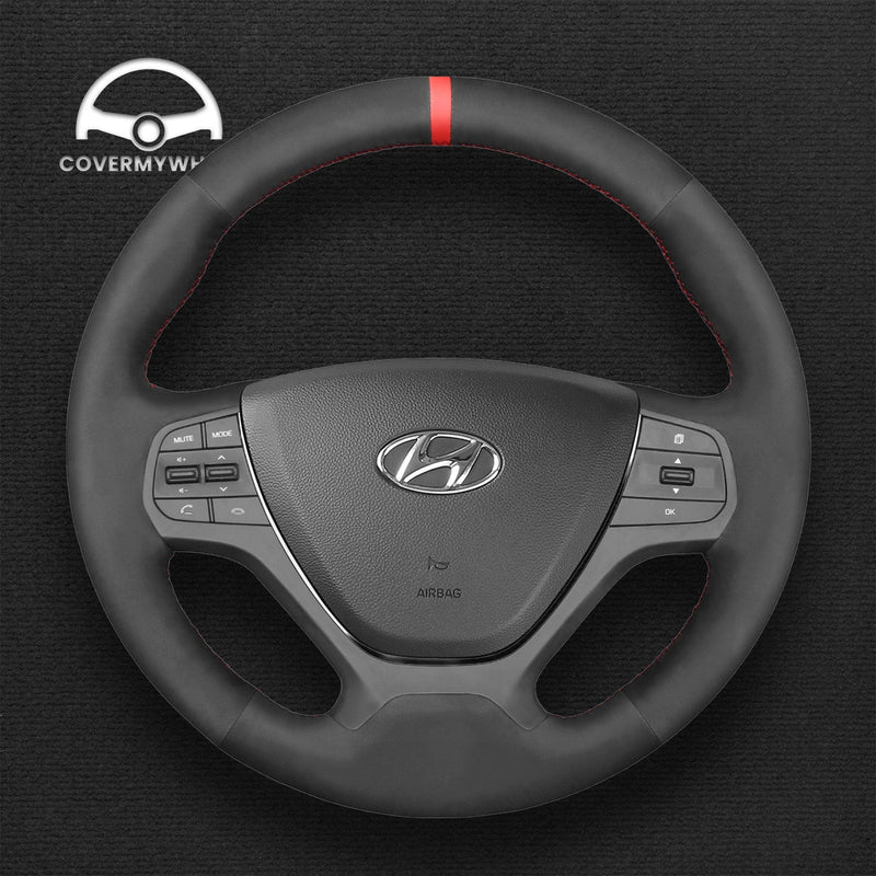 Steering Wheel Cover for Hyundai Hyundai i10 2013-2020 / i20 2015-2020 Cover My Wheel