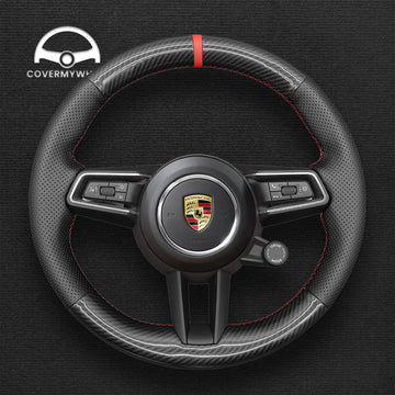Steering Wheel Cover for Porsche Macan Panamera Taycan 2020-2022