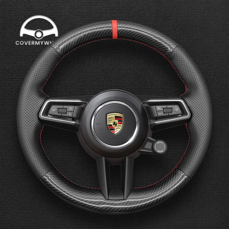 Steering Wheel Cover for Porsche Macan Panamera Taycan 2020-2022 Cover My Wheel