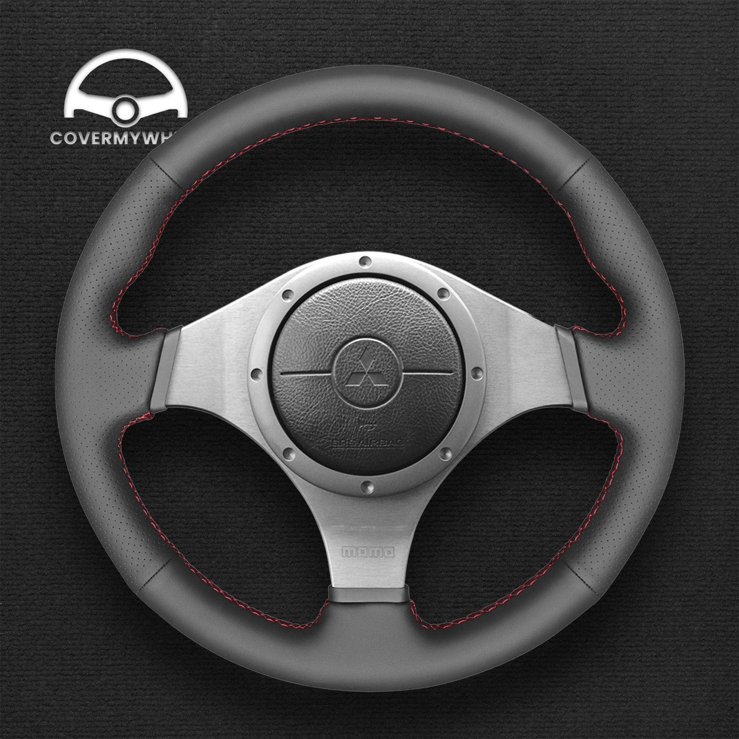 Steering Wheel Cover for Mitsubishi Lancer Evolution VIII IX 2003–2007 Cover My Wheel