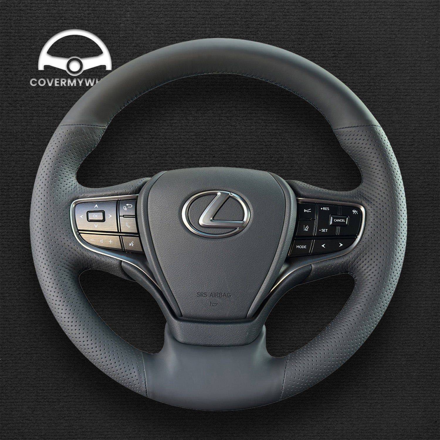 Steering Wheel Cover for Lexus LS350 LS500 UX200 UX250 ES300 ES340 ES350  2018-2024 Cover My Wheel