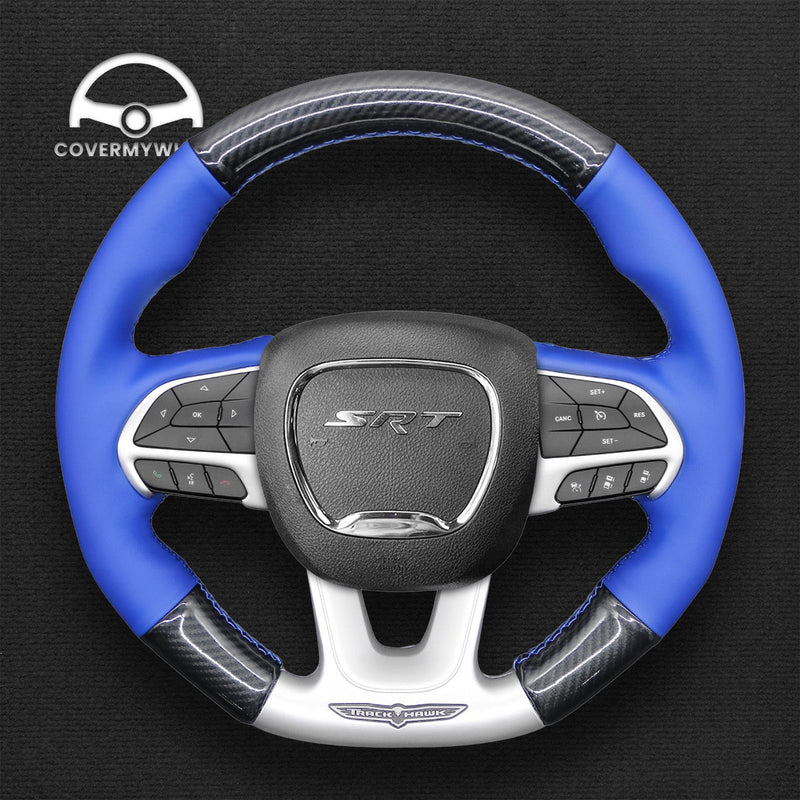 Steering Wheel Cover for Dodge (SRT) Challenger Charger Durango Cover My Wheel