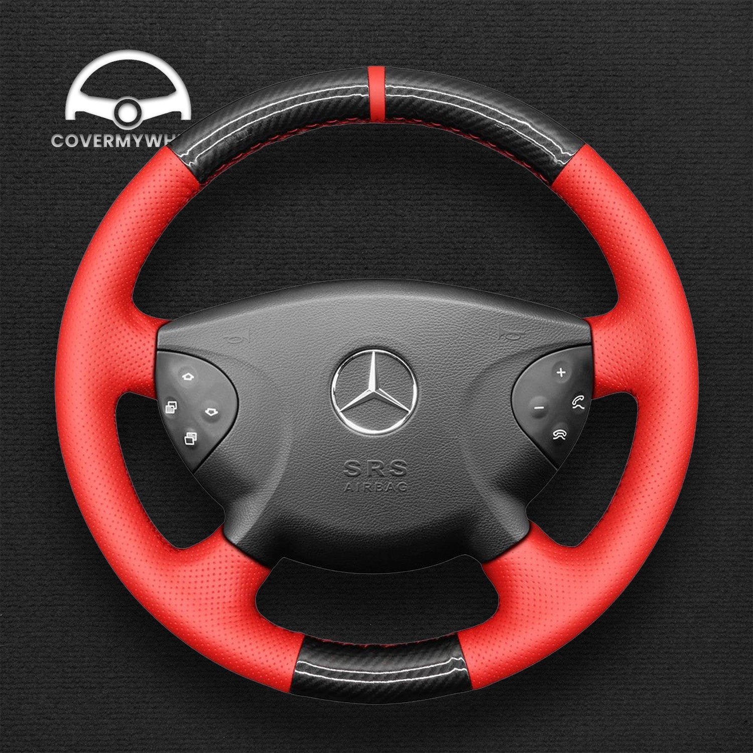 Steering Wheel Cover for Mercedes  E-Class W211 G-Class W463 Cover My Wheel