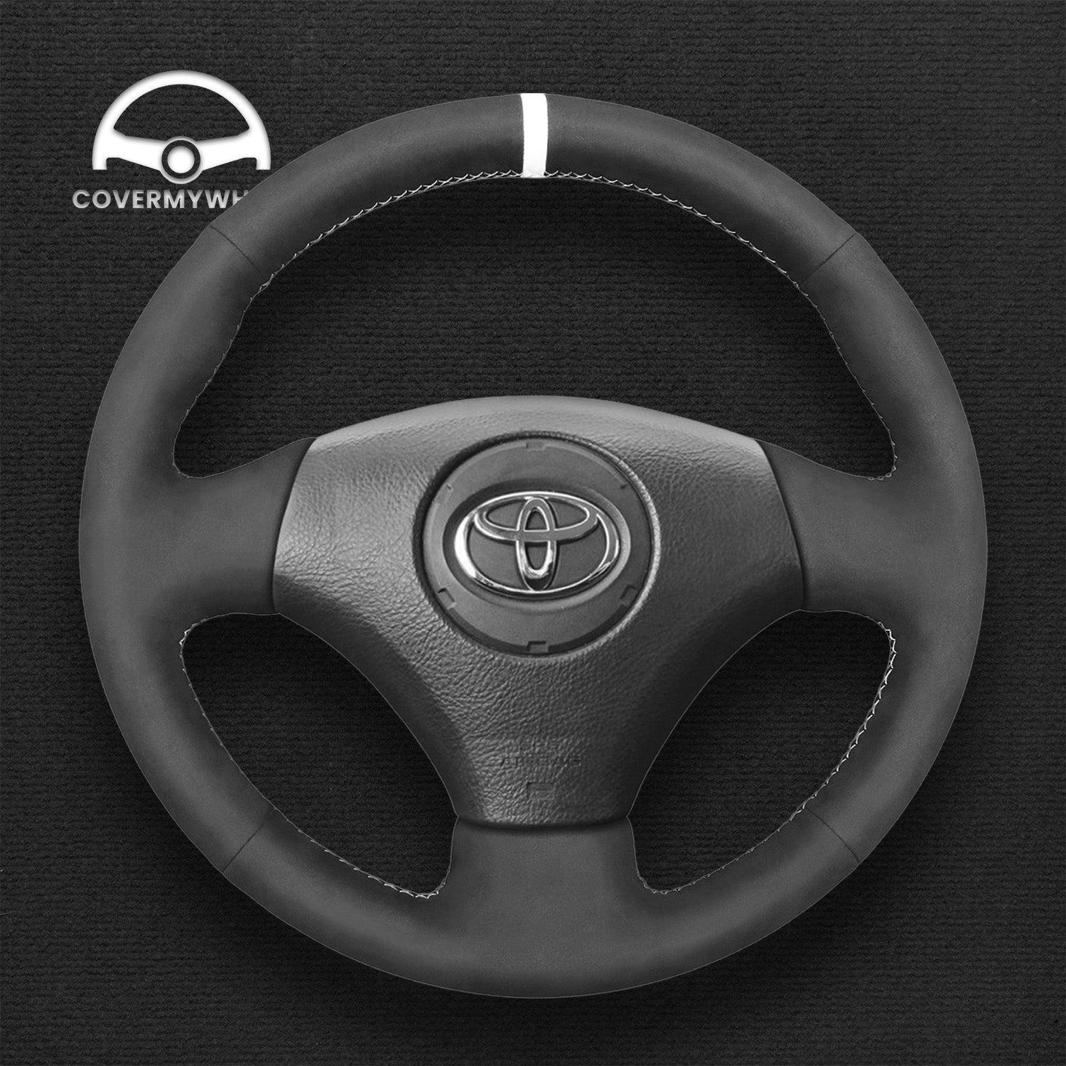Steering Wheel Cover for Toyota Corolla (Verso) 2002-2004 / Yaris (Verso) 1999-2005 Cover My Wheel