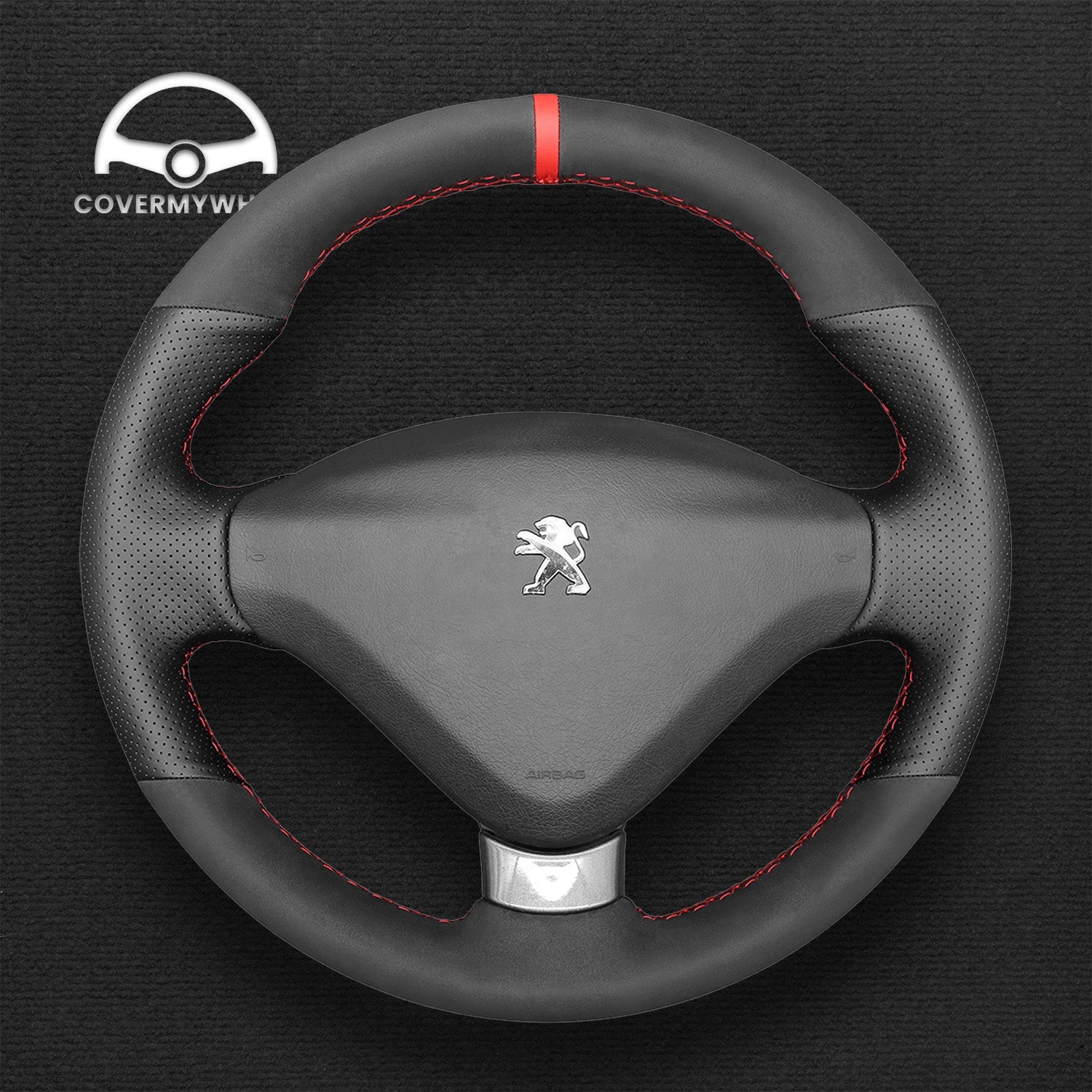 Steering Wheel Cover for Peugeot 207 CC 2012–2014 Cover My Wheel