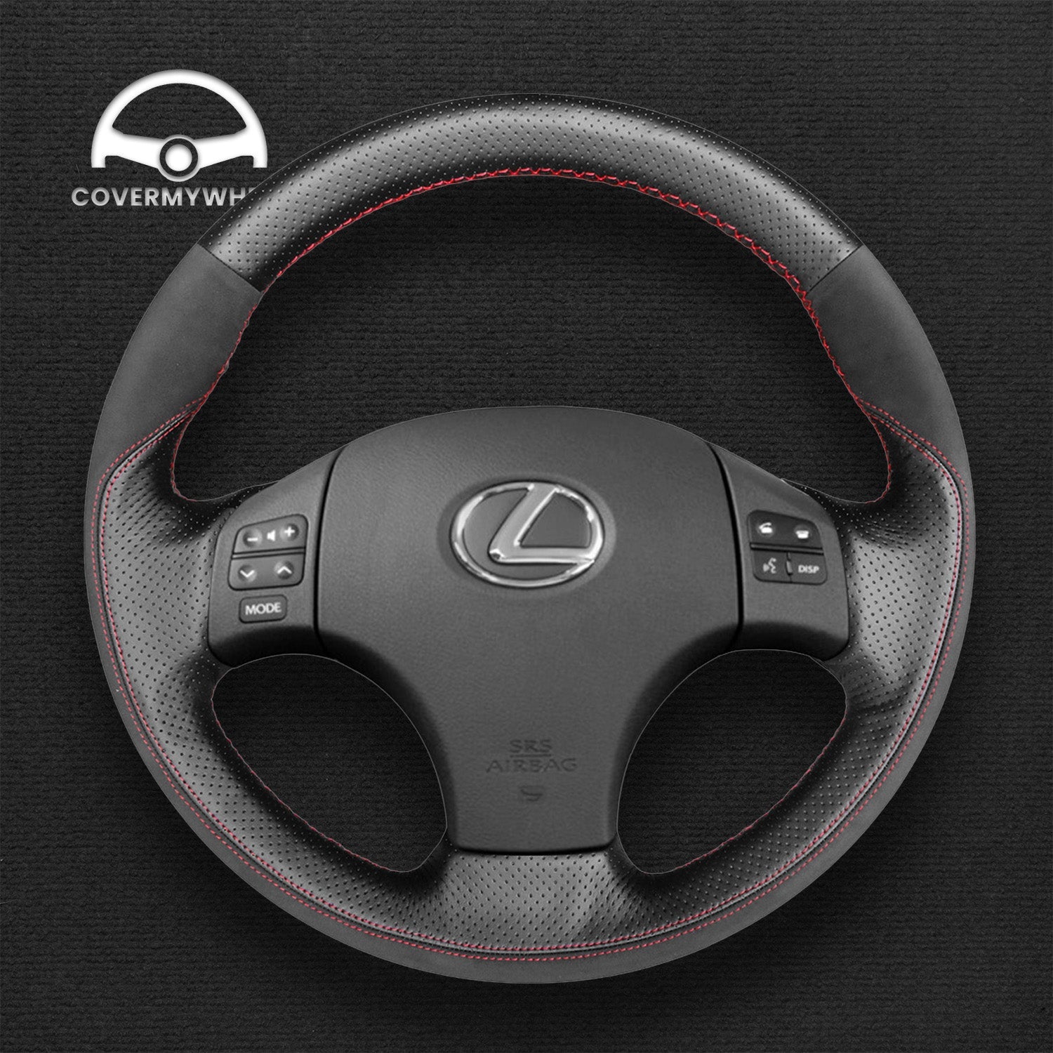 Steering Wheel Cover for Lexus IS IS250 IS250C IS300 IS300C IS350 IS350C F SPORT 2005-2011 Cover My Wheel