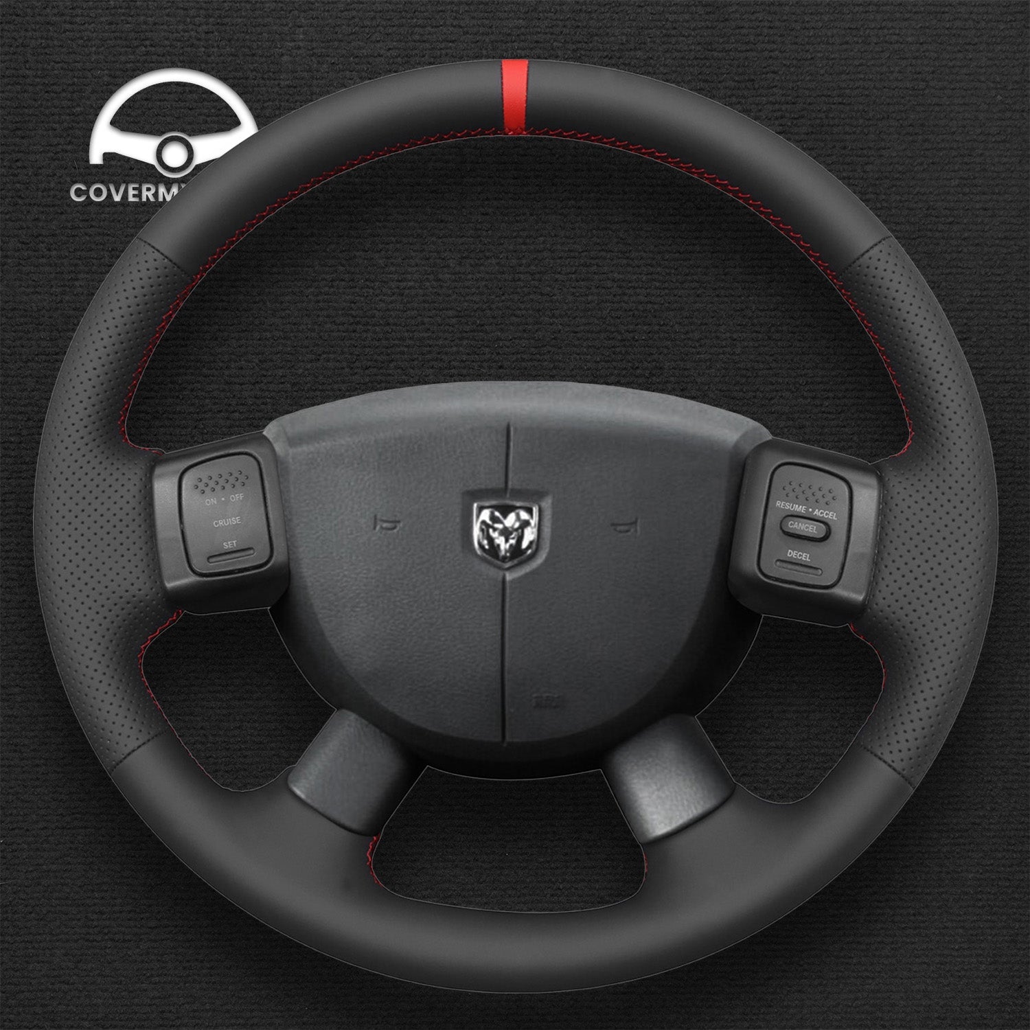 Steering Wheel Cover for Mitsubishi Raider 2005-2009 Cover My Wheel