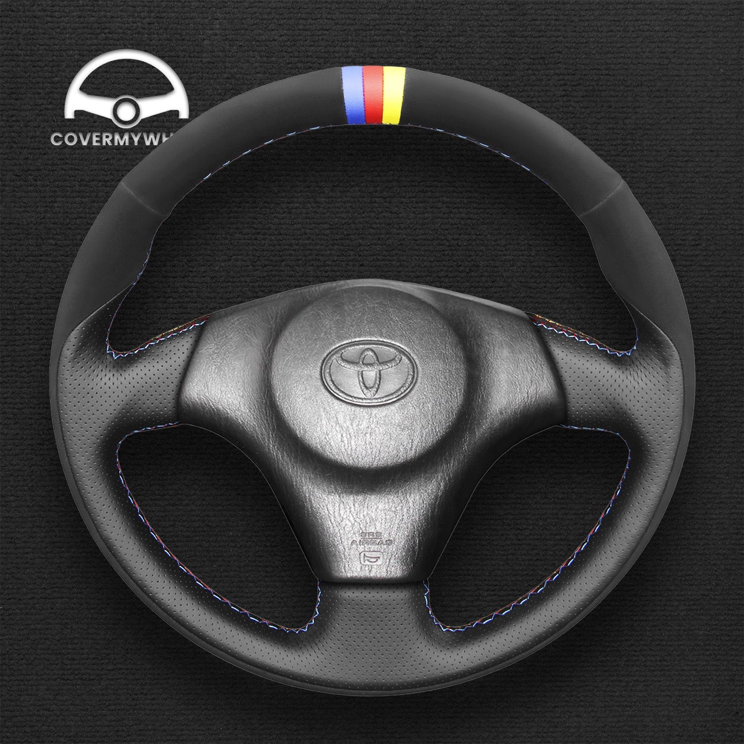 Steering Wheel Cover for Toyota RAV4 Celica Corolla Matrix MR2 Supra Caldina Voltz 1996-2008 Cover My Wheel