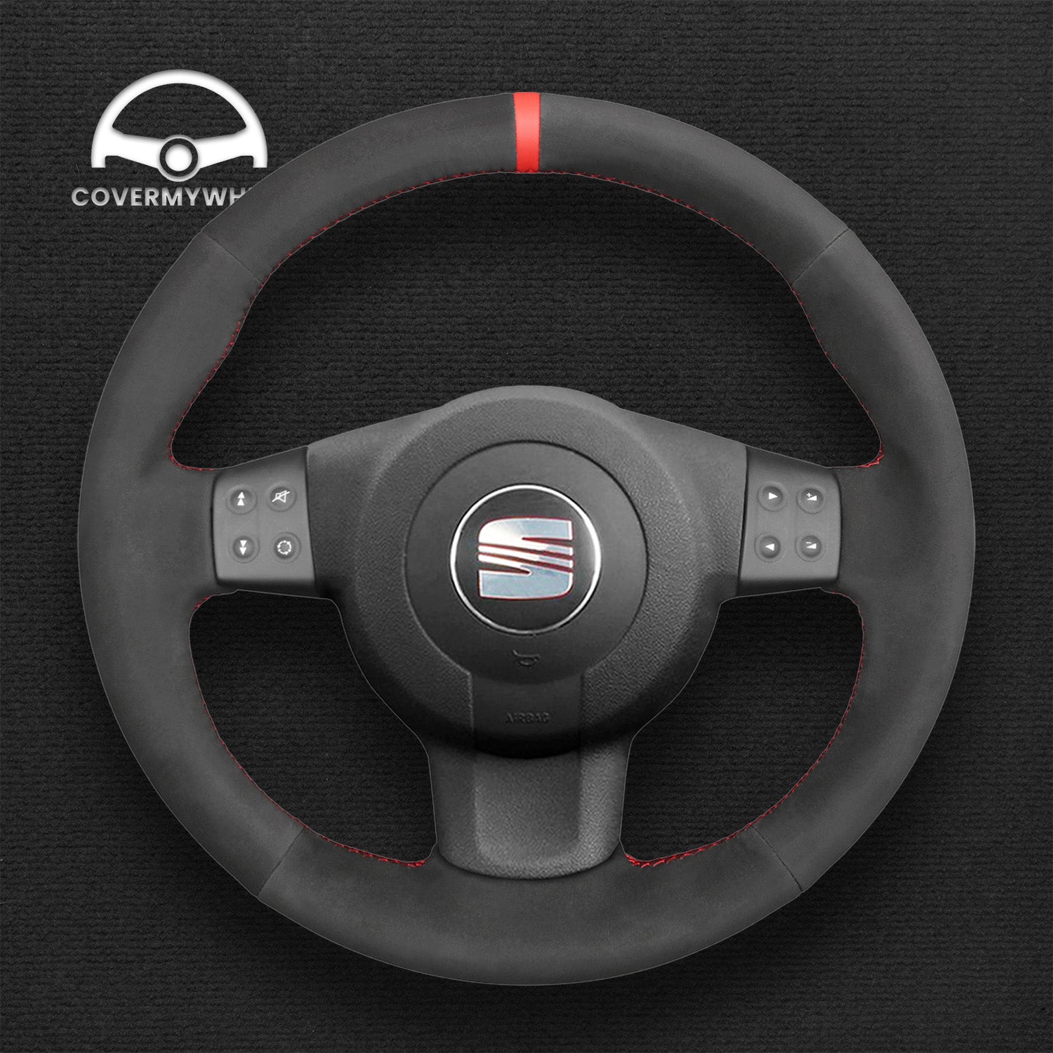 Steering Wheel Cover for SEAT Leon Ibiza Altea Altea XL Toledo 2004–2009