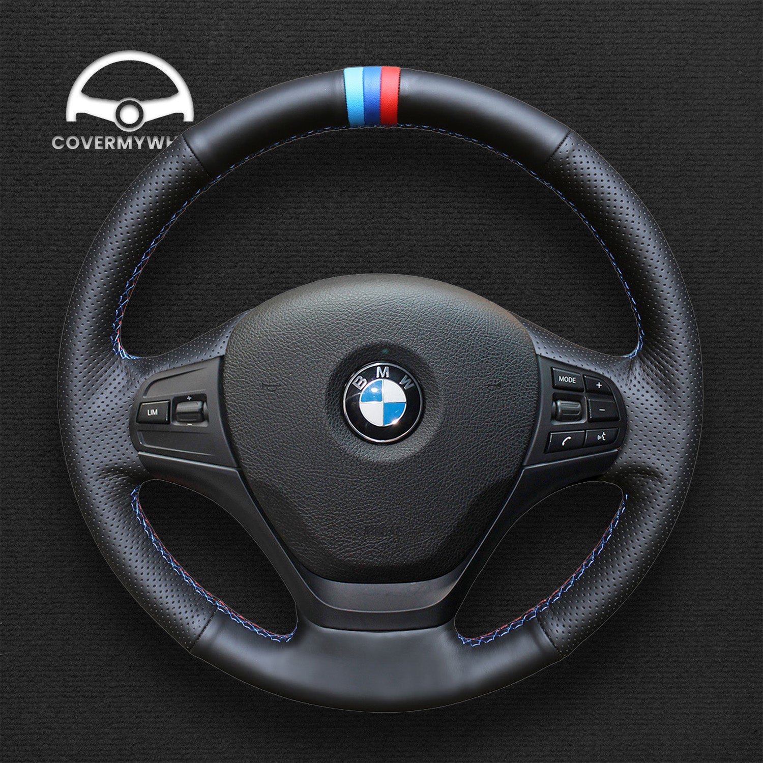 Steering Wheel Cover for BMW F30 F34 F20 F21 F22 F31 F34 Cover My Wheel