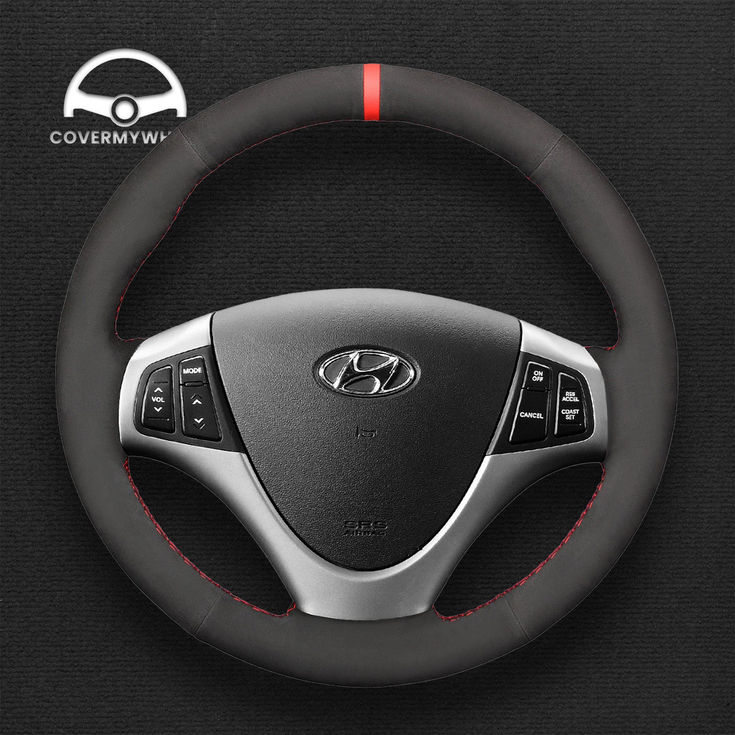 Steering Wheel Cover for Hyundai  Elantra Touring 2010-2012 i30 2007-2012