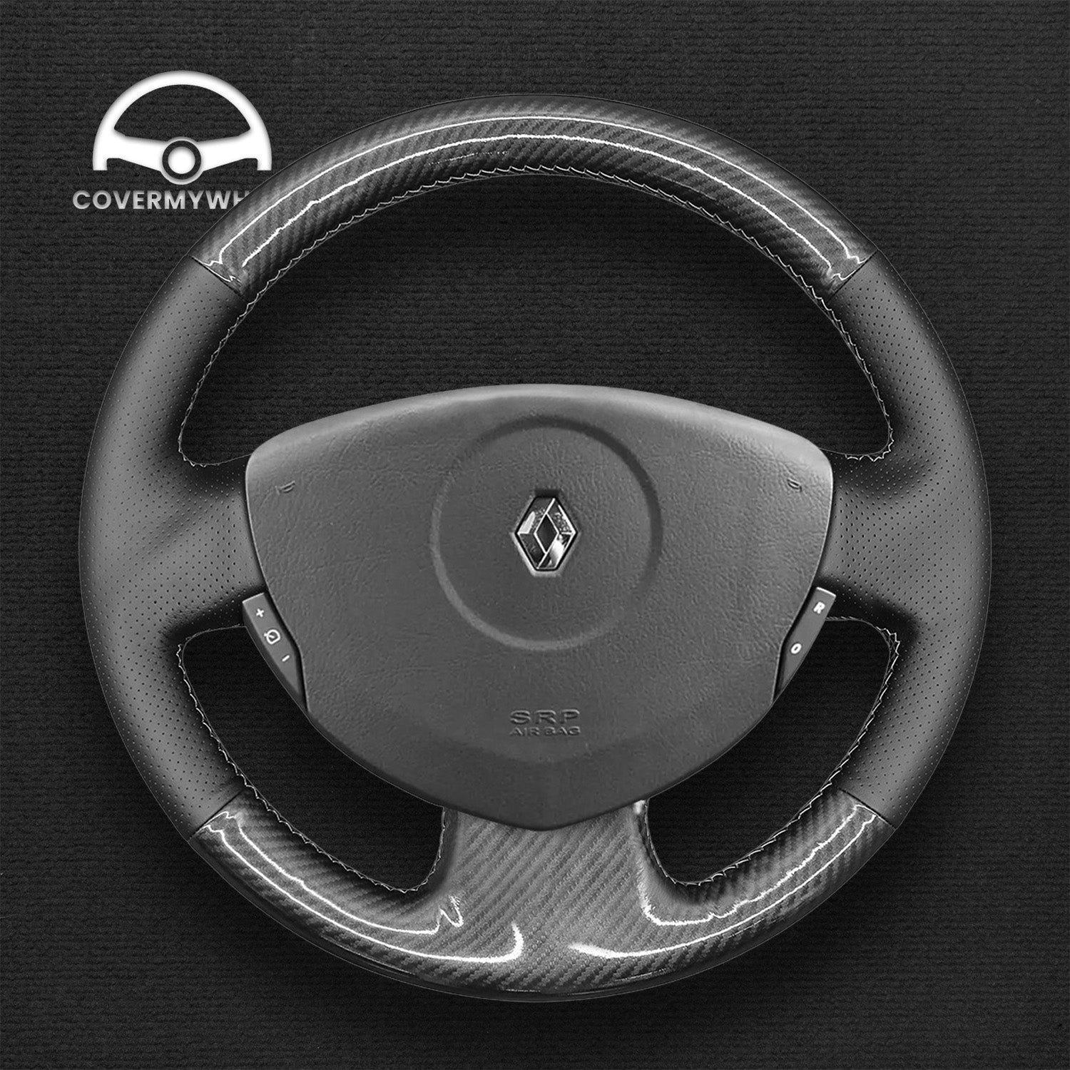 Steering Wheel Cover for Nissan Almera 3 (G15) 2012-2018 Cover My Wheel