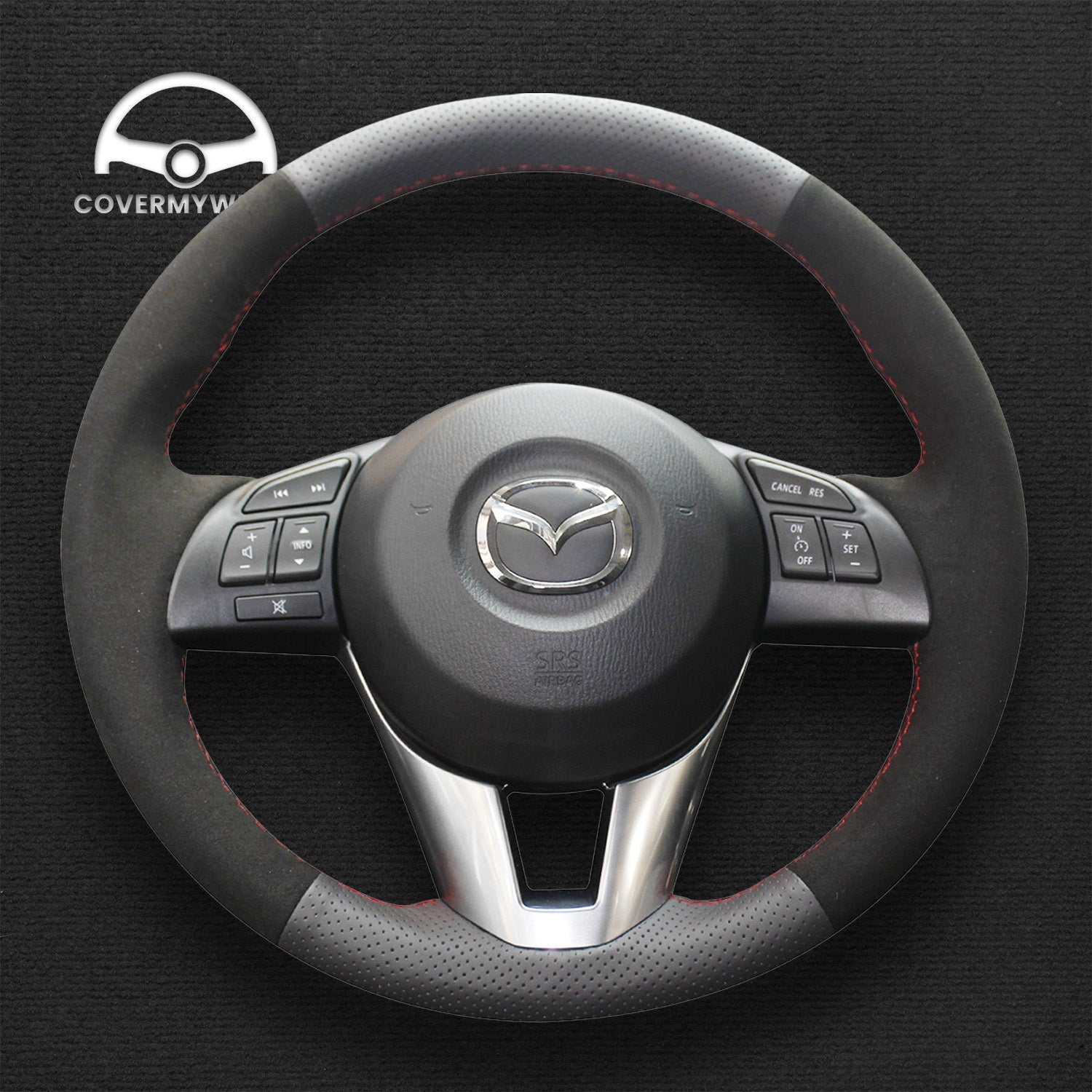 Steering Wheel Cover for Toyota Yaris iA (US) 2017-2018 Cover My Wheel