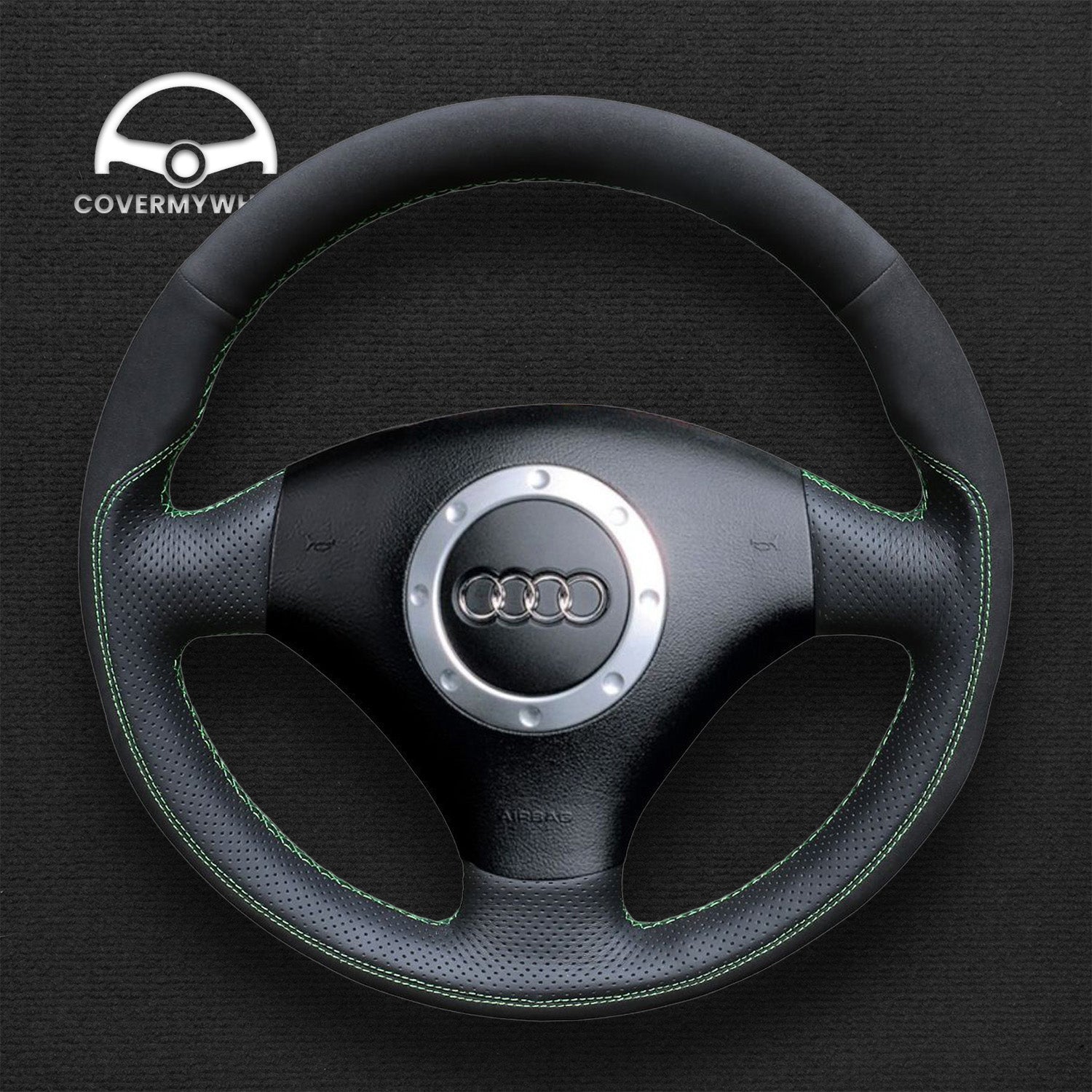 Steering Wheel Cover for Audi 8Z 8L B6 C5 D2 8N 8L B6 B5 C5 Cover My Wheel