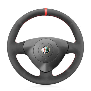 Steering Wheel Cover for Alfa Romeo 147 (2000–2010), 156 (2003–2007) & Crosswagon (2004–2005)