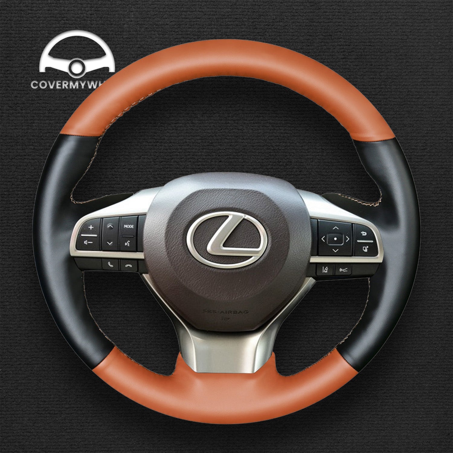 Steering Wheel Cover for Lexus ES300h ES350 2016-2018  GX460 2020-2023 Cover My Wheel