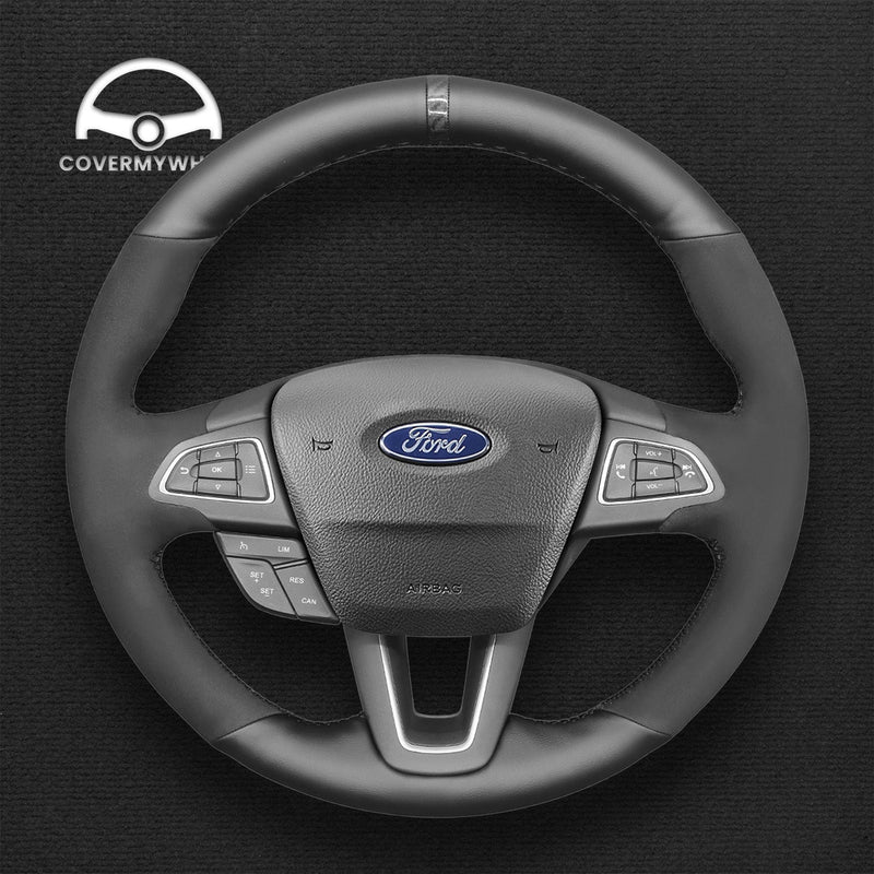 Steering Wheel Cover for Ford Focus Kuga C-MAX Ecosport Cover My Wheel