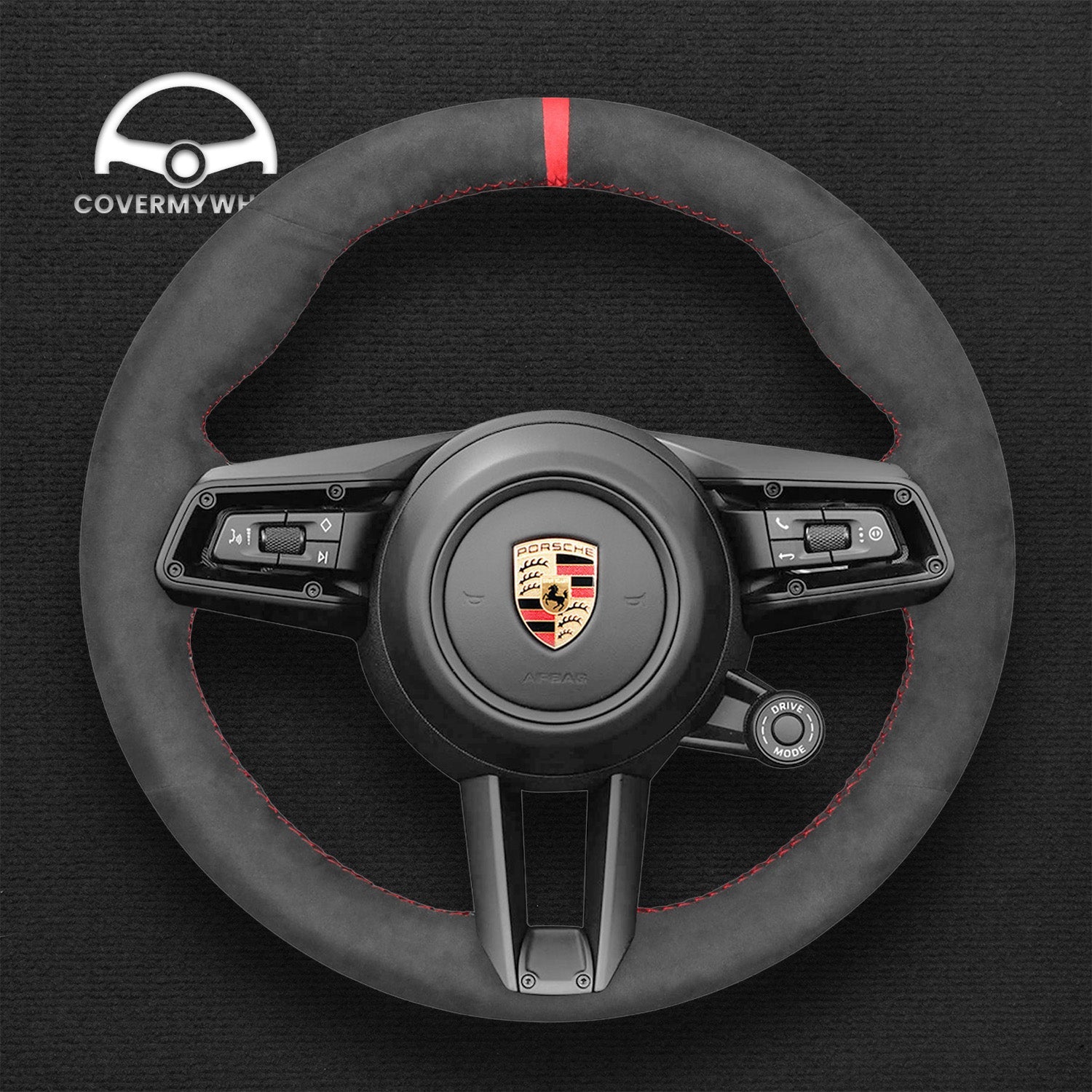 Steering Wheel Cover for Porsche 911 (992) 2020-2022 Taycan 2020-2022 Cover My Wheel