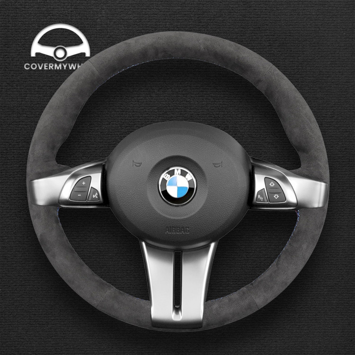 Steering Wheel Cover for BMW Z4 E85 2003-2008 Z4 E86 2005-2008 Cover My Wheel