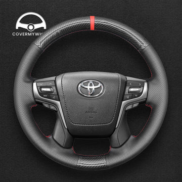 Steering Wheel Cover for Toyota Land Cruiser Prado Crown 2012-2020