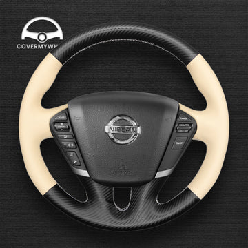Steering Wheel Cover for Nissan Teana Murano Elgrand Quest 2008–2020