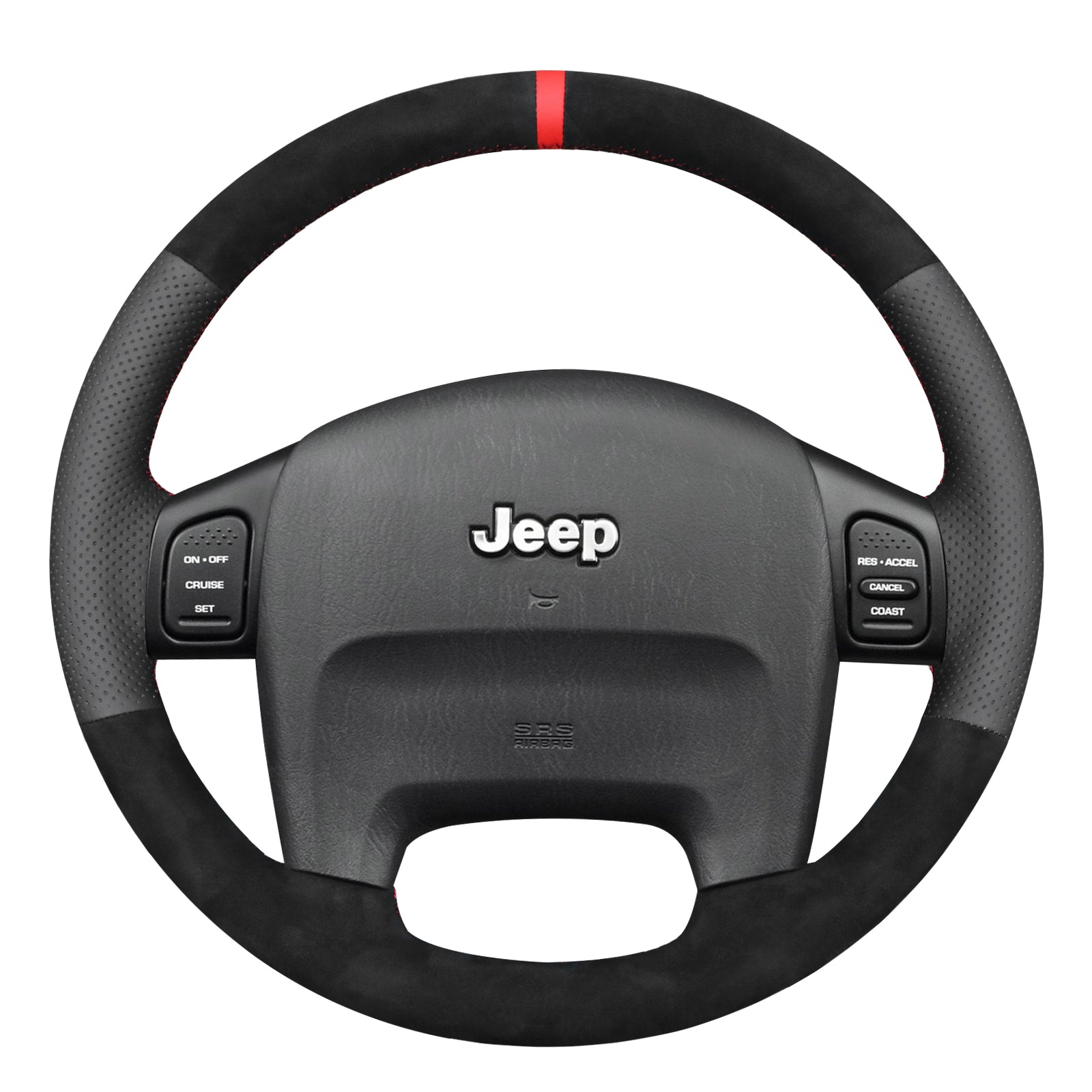Steering Wheel Cover for Jeep Wrangler Grand Cherokee 1999–2006
