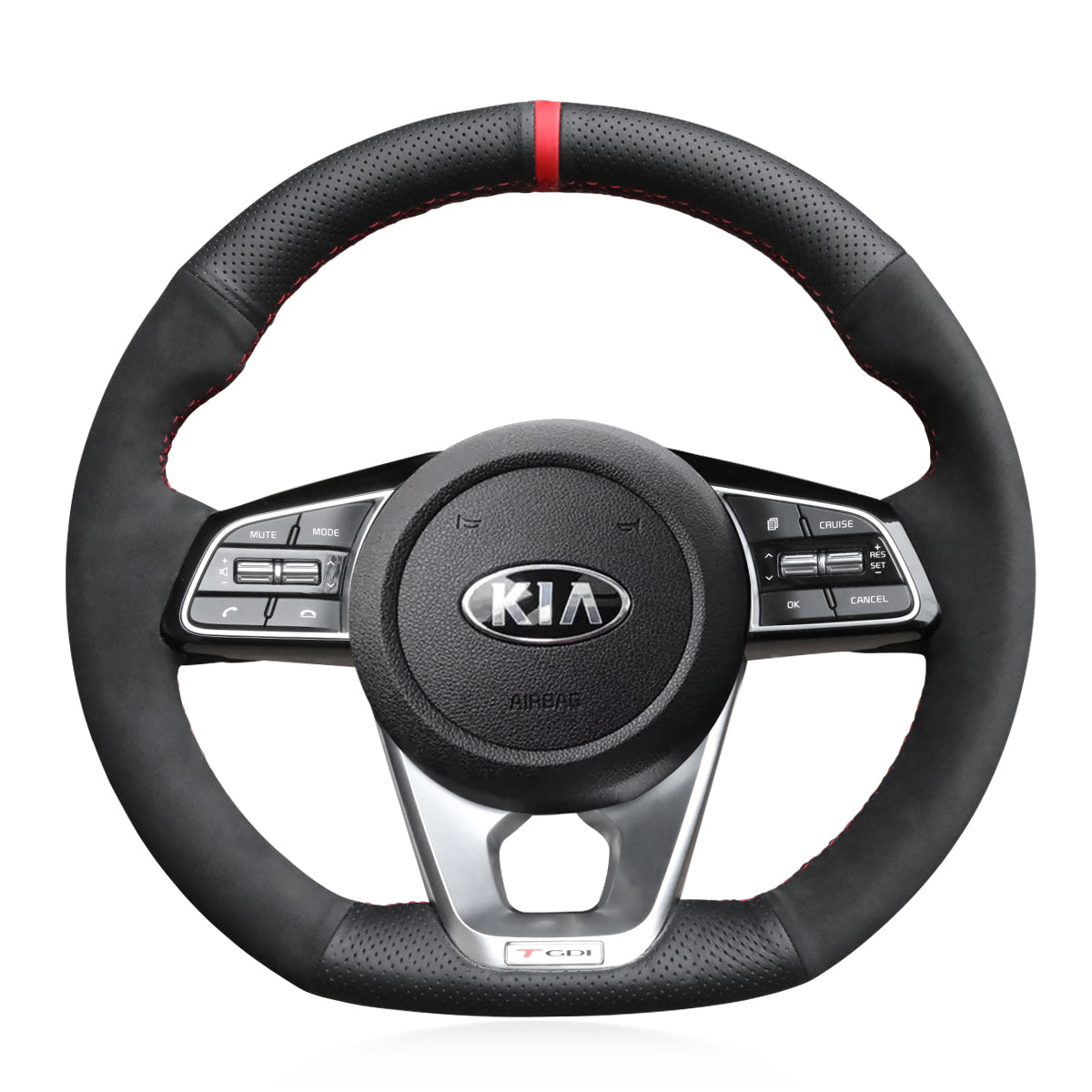 Steering Wheel Cover for Kia K5, Optima, Ceed & Forte (2019) Cover My Wheel