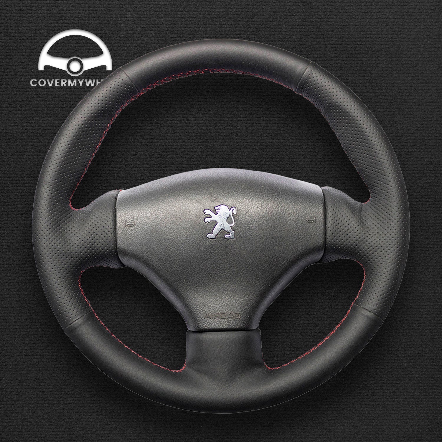 Steering Wheel Cover for Peugeot 206 206 SW 206 CC 1998–2005 Cover My Wheel