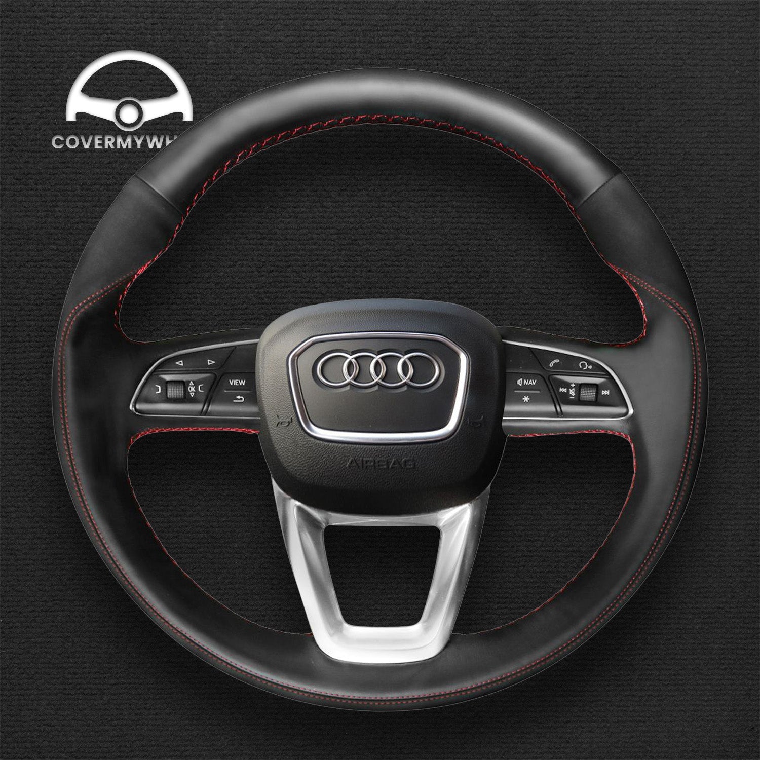 Steering Wheel Cover for Audi A3 A5 Q8 S4 Cover My Wheel