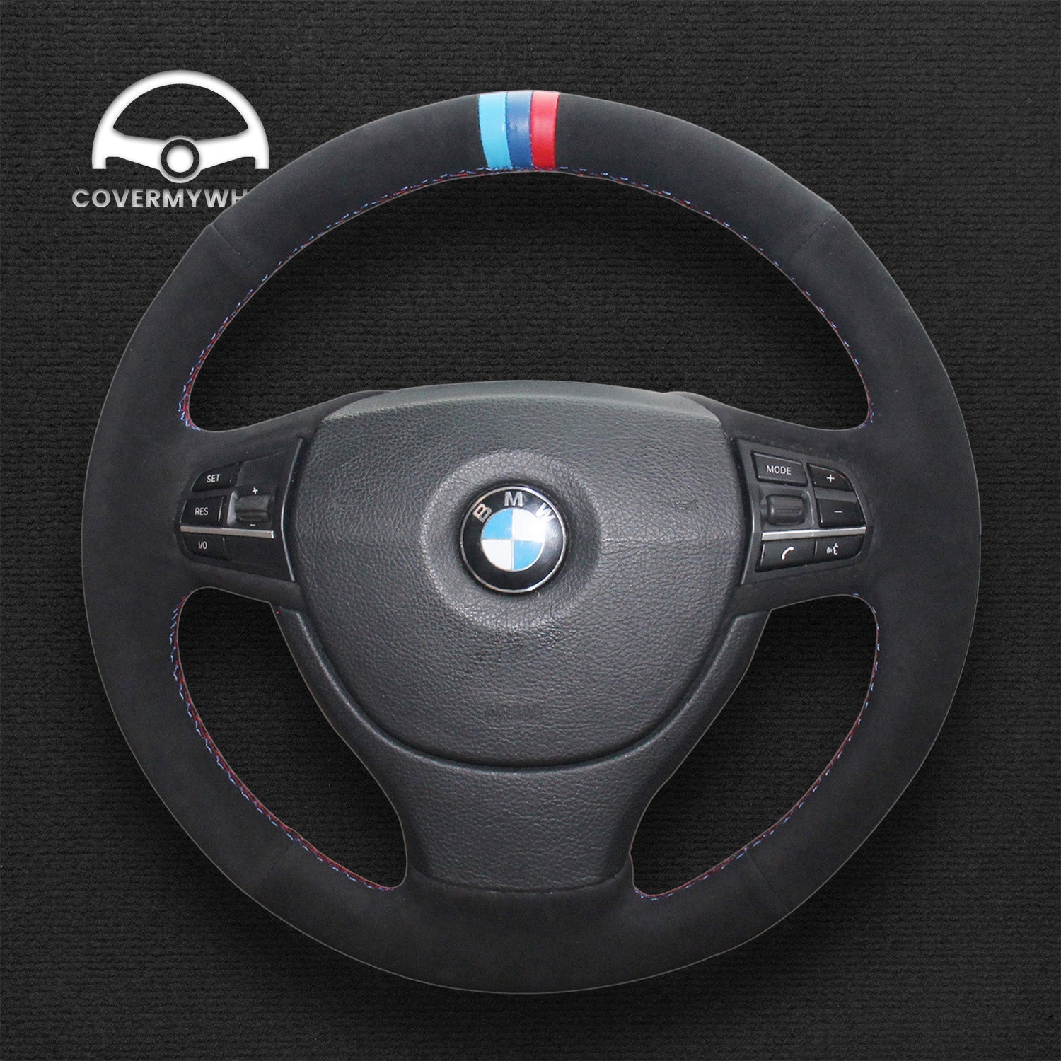 Steering Wheel Cover for BMW F10 F11 F07 F01 F02 Cover My Wheel