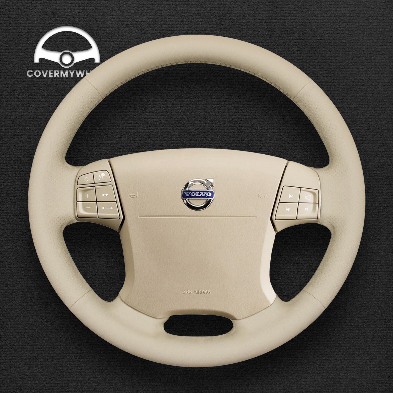 Steering Wheel Cover for Volvo S80 XC70 V70 2006–2010 Cover My Wheel