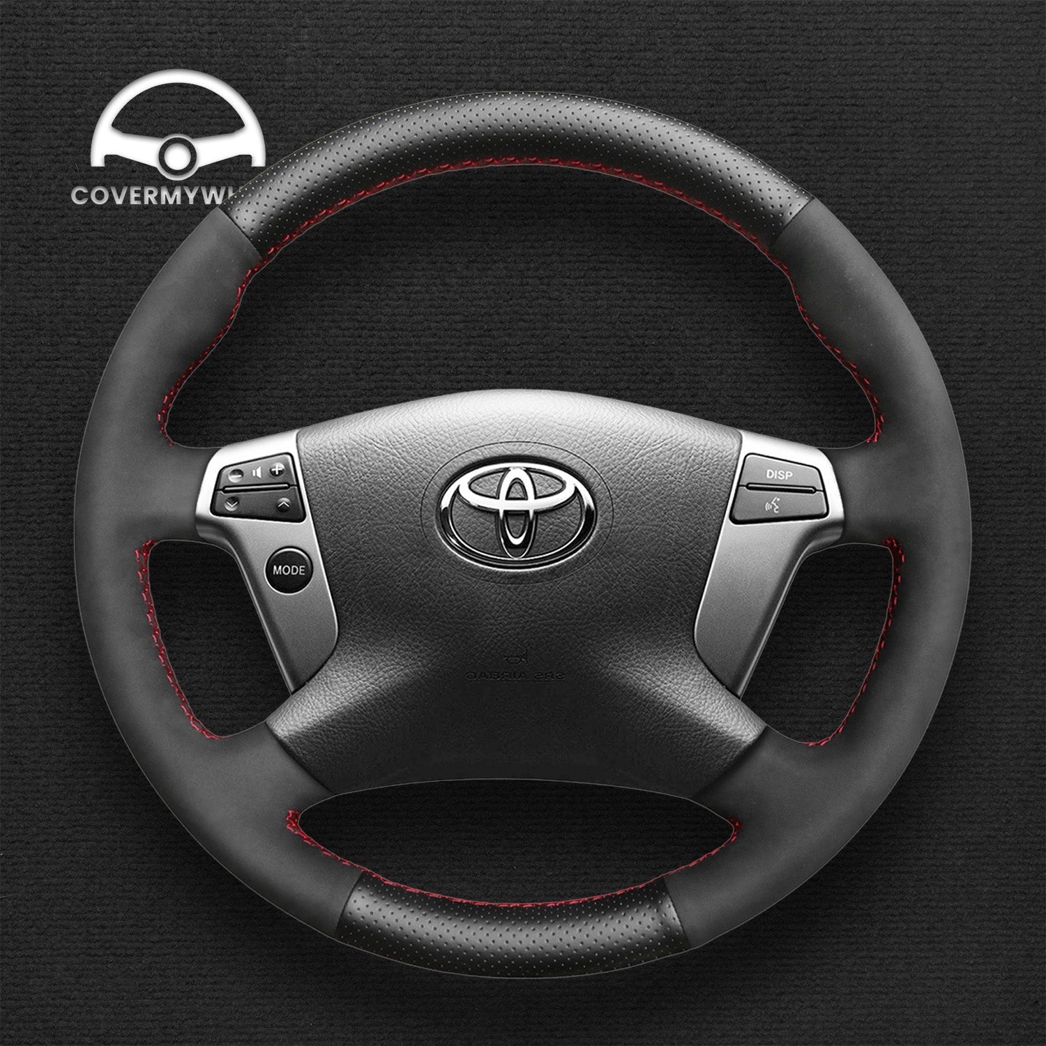 Steering Wheel Cover for Toyota Avensis 2003-2008 Cover My Wheel
