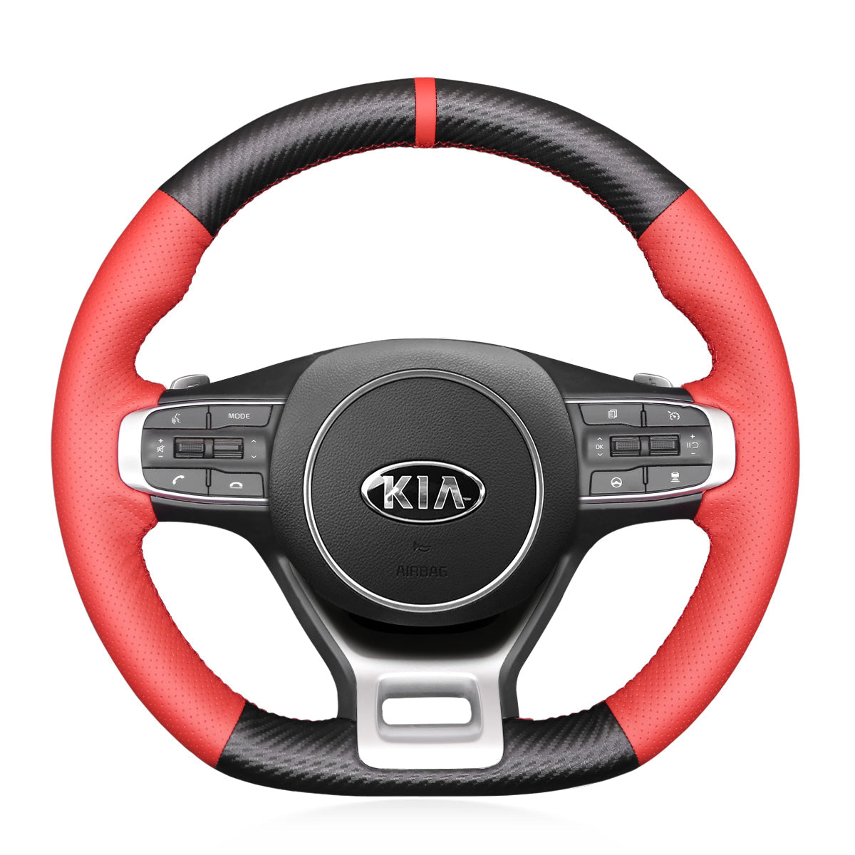 Steering Wheel Cover for Kia K5 GT, GT-Line & Optima (2021–2022) Cover My Wheel