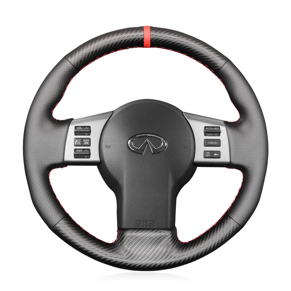 Steering Wheel Cover for Infiniti FX35 FX45 2003-2008 Cover My Wheel