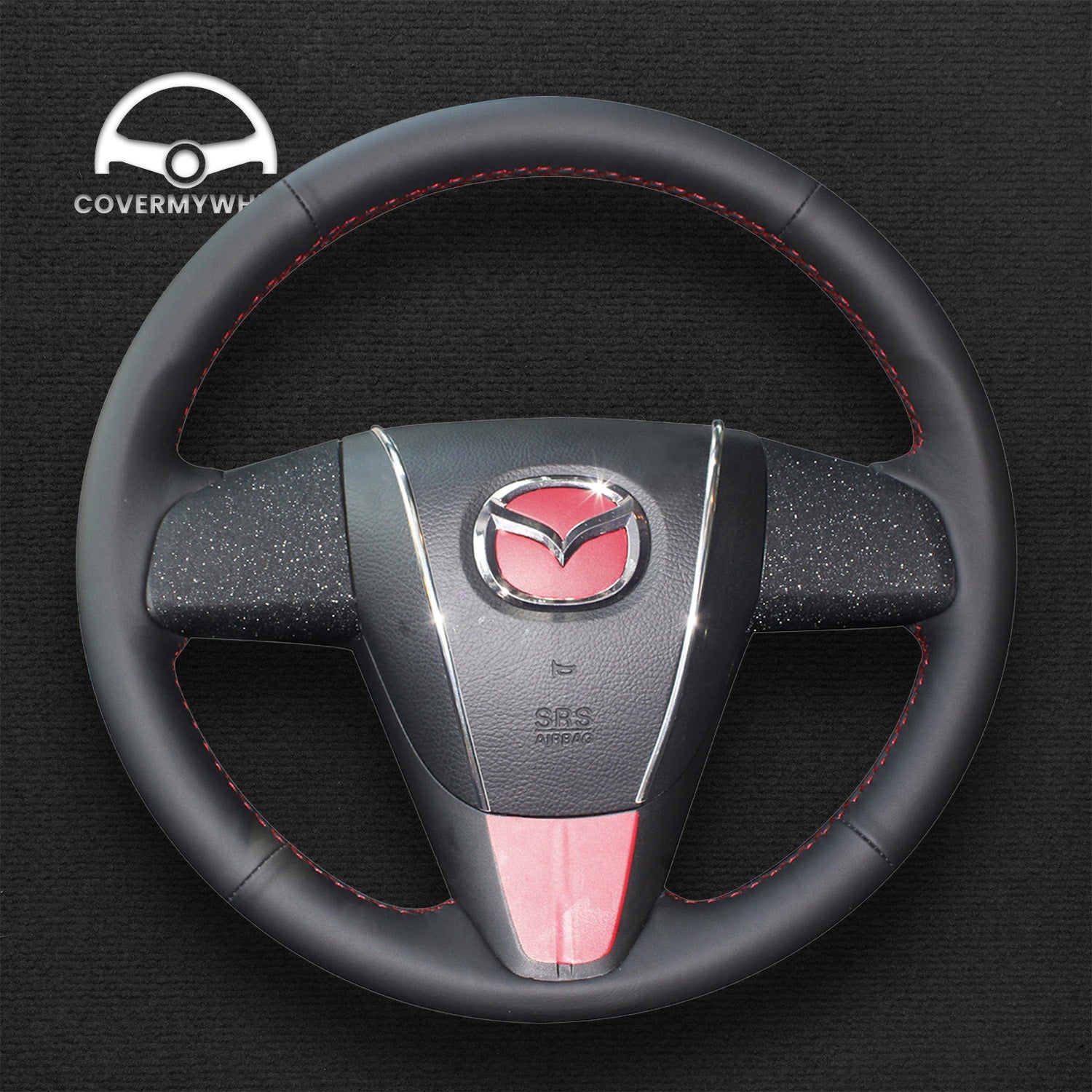 Steering Wheel Cover for Mazda 3 Axela 5 CX-7 2008–2016 Cover My Wheel