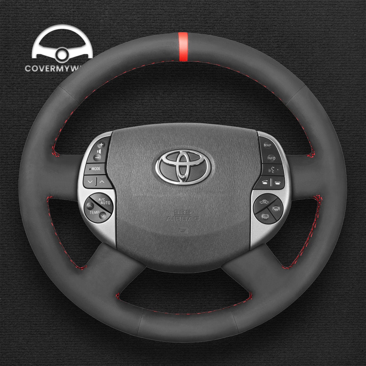 Steering Wheel Cover for Toyota Prius Raum 2003-2011