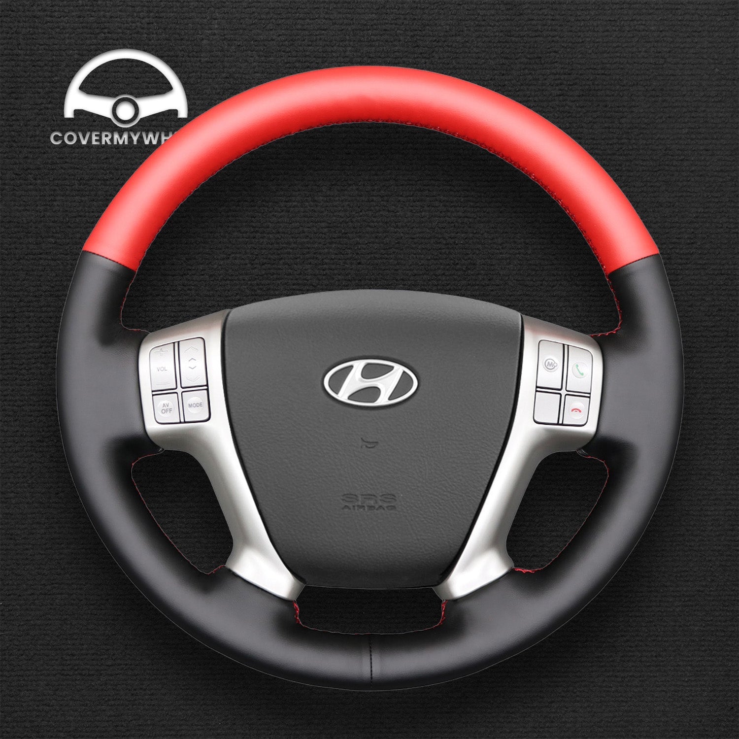 Steering Wheel Cover for Hyundai Veracruz 2007-2012  ix55 2009-2013 Cover My Wheel