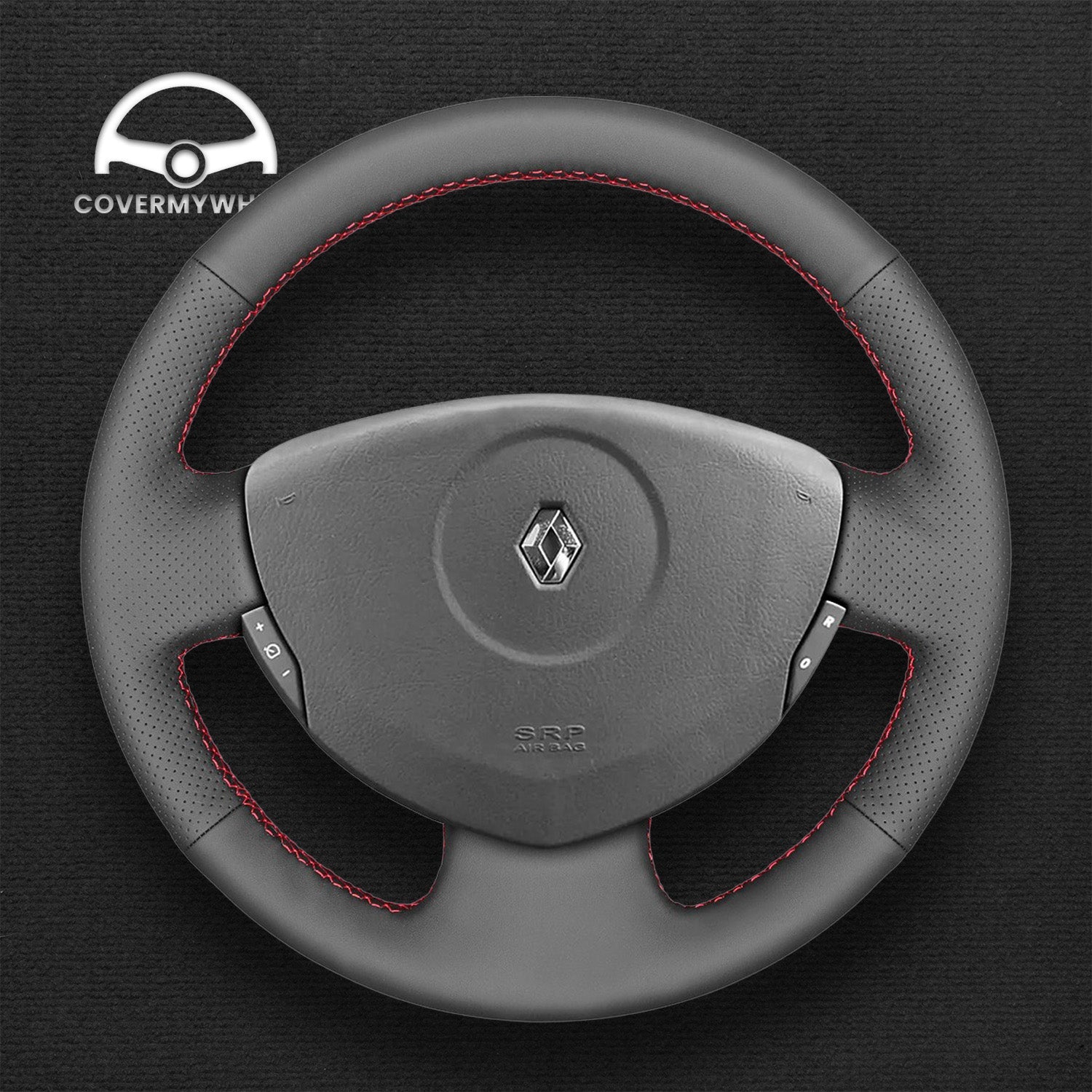 Steering Wheel Cover for Renault Logan I Sandero I Clio II 2001–2015 Cover My Wheel