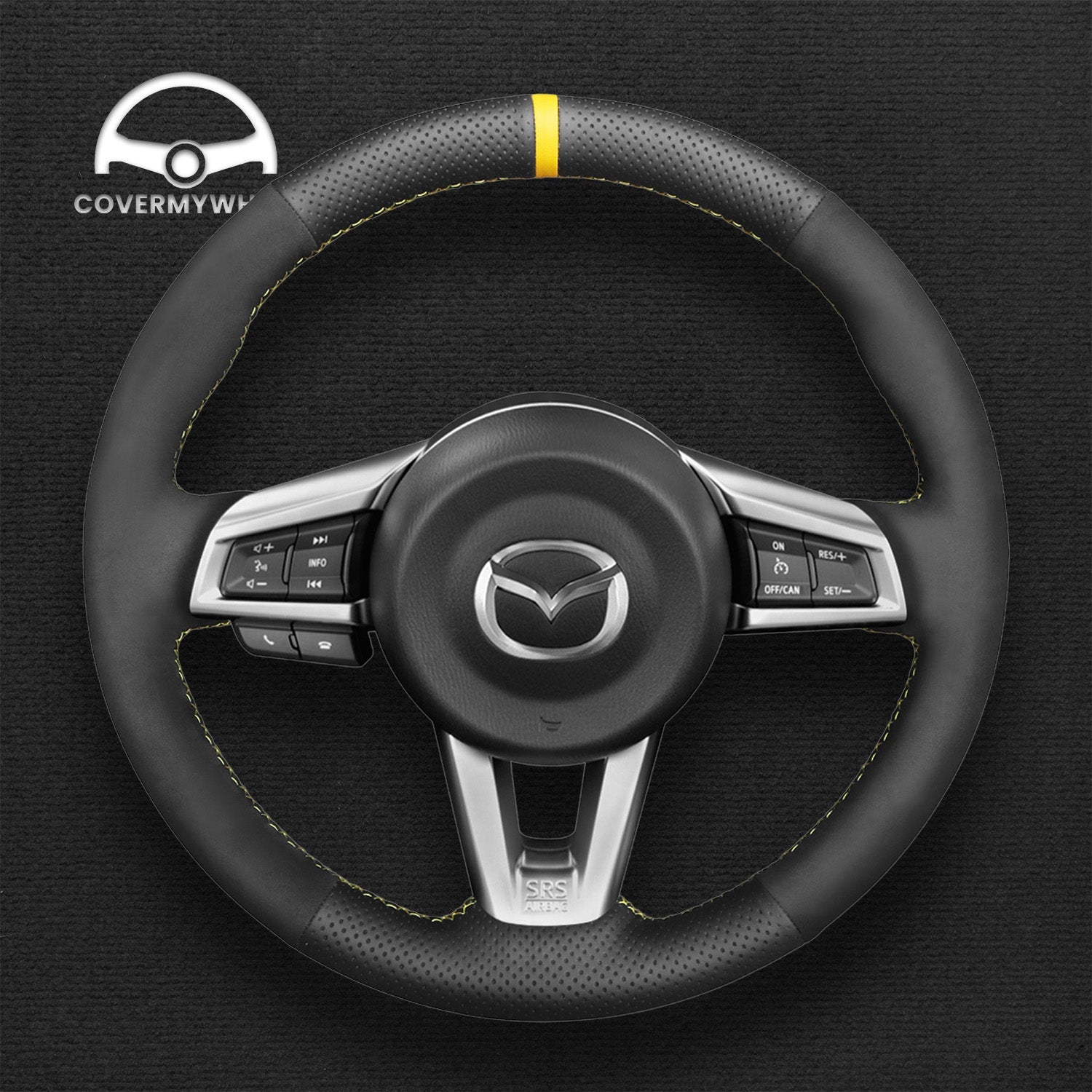 Steering Wheel Cover for Mazda MX-5 2016-2023 Cover My Wheel