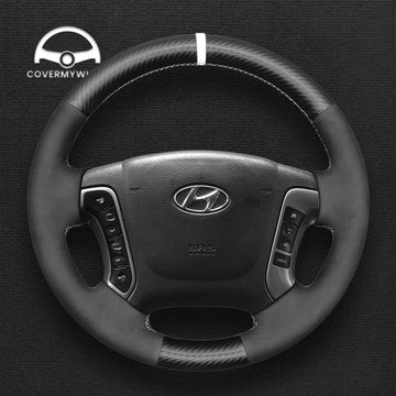 Steering Wheel Cover for Hyundai Santa Fe 2007-2012  H-1 (Starex) 2008-2020  i800 2008-2019