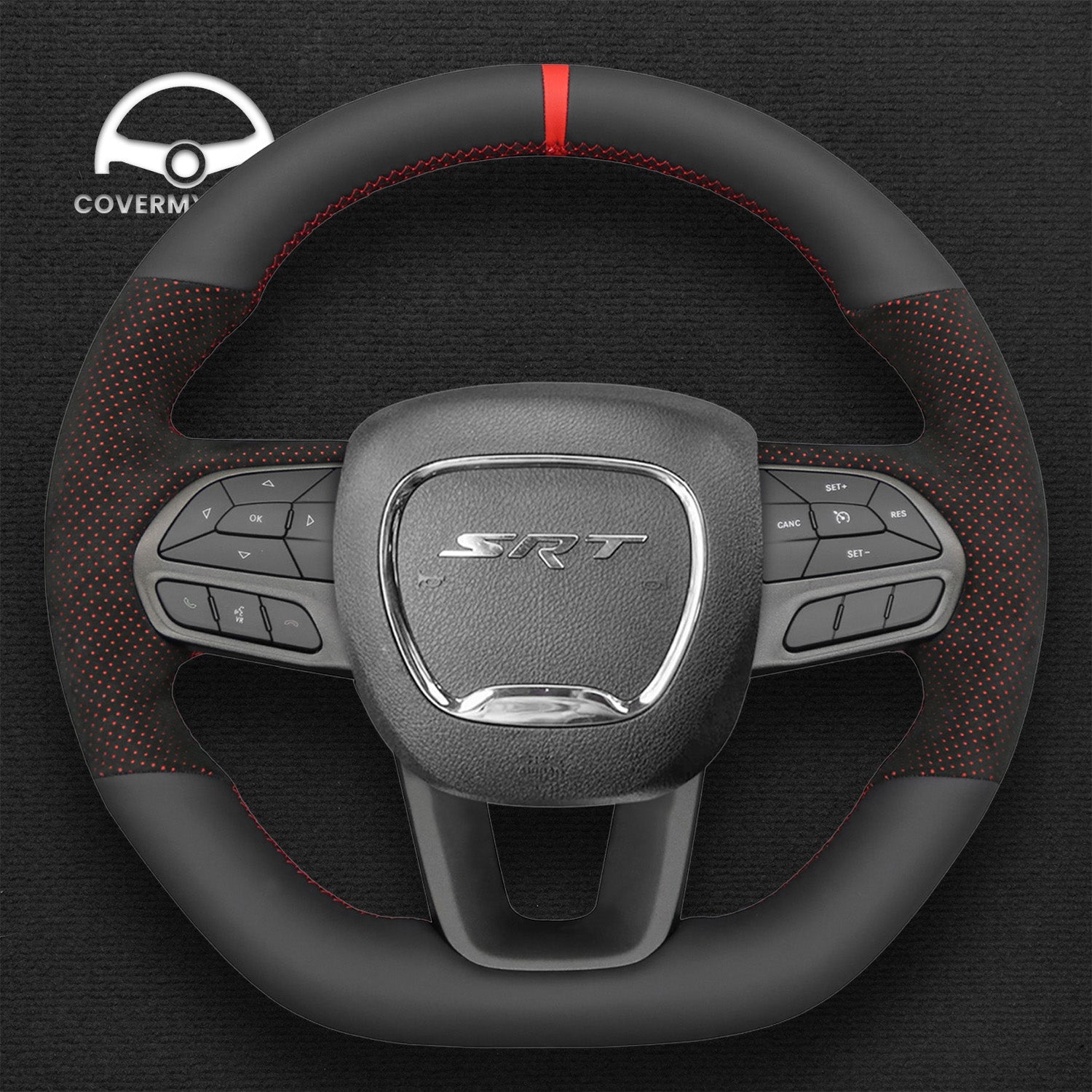 Steering Wheel Cover for Dodge Durango Challenger Scat R/T Cover My Wheel