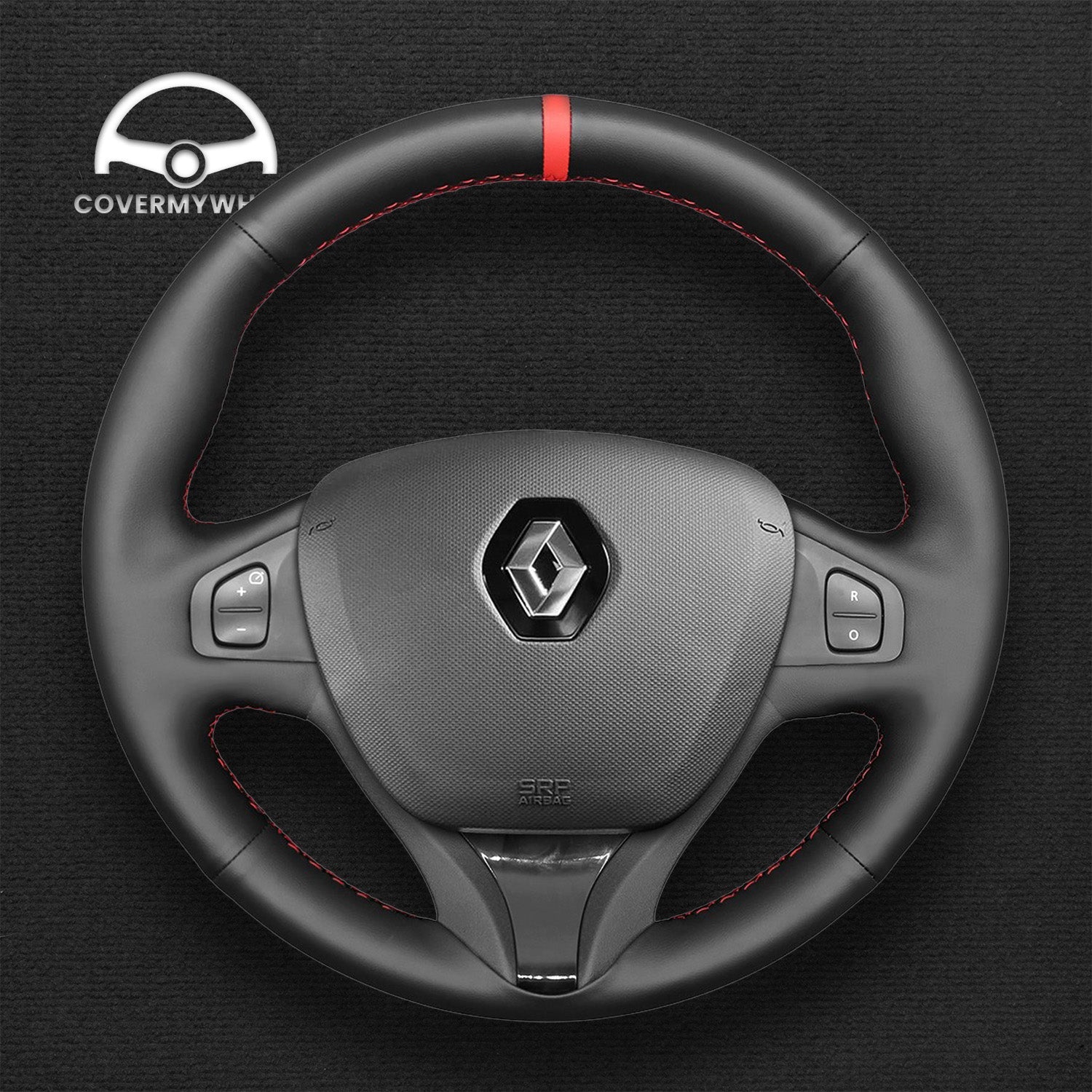 Steering Wheel Cover for Renault Clio IV Captur 2012–2016 Cover My Wheel