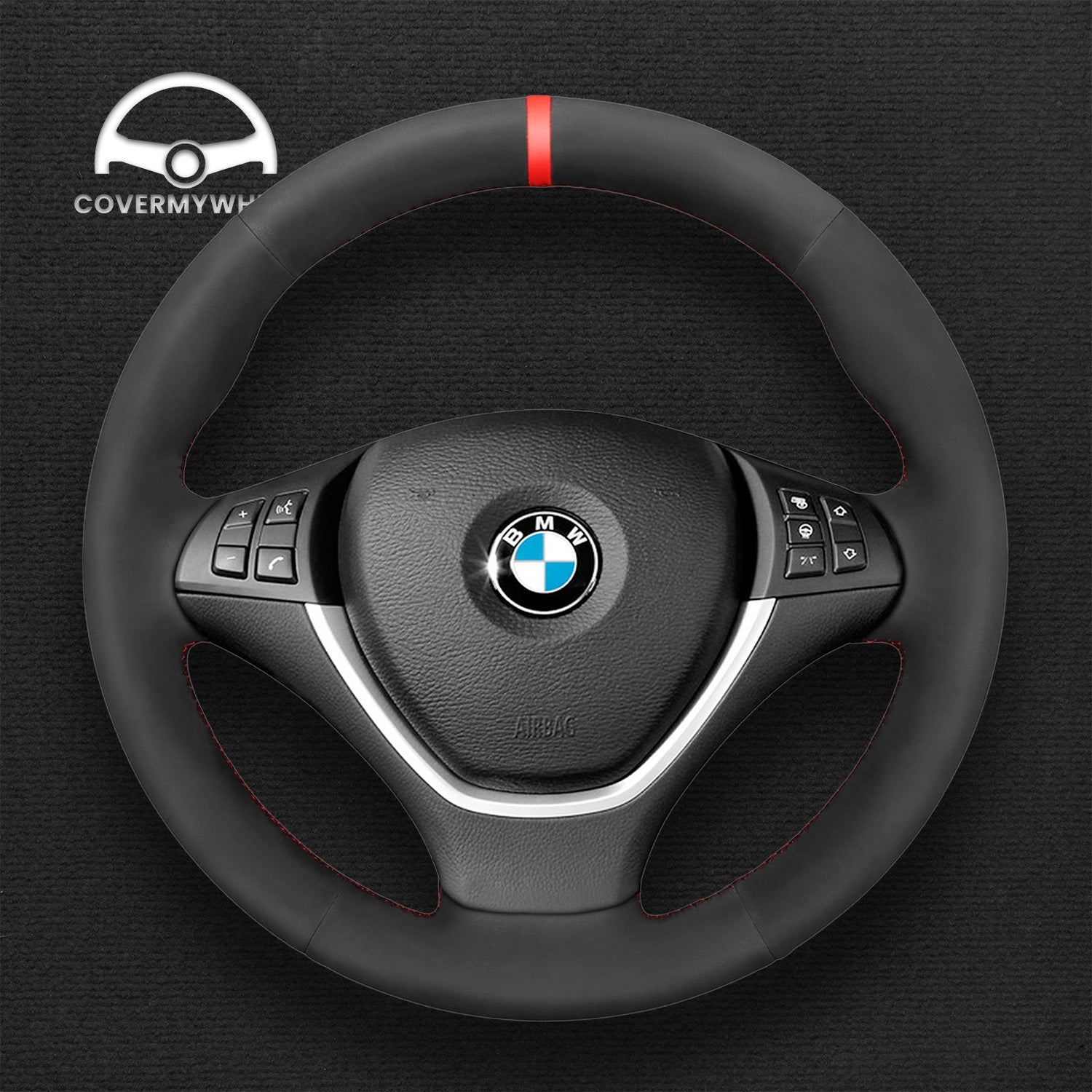 Steering Wheel Cover for BMW X5 E70 X6 E71 E72 Cover My Wheel