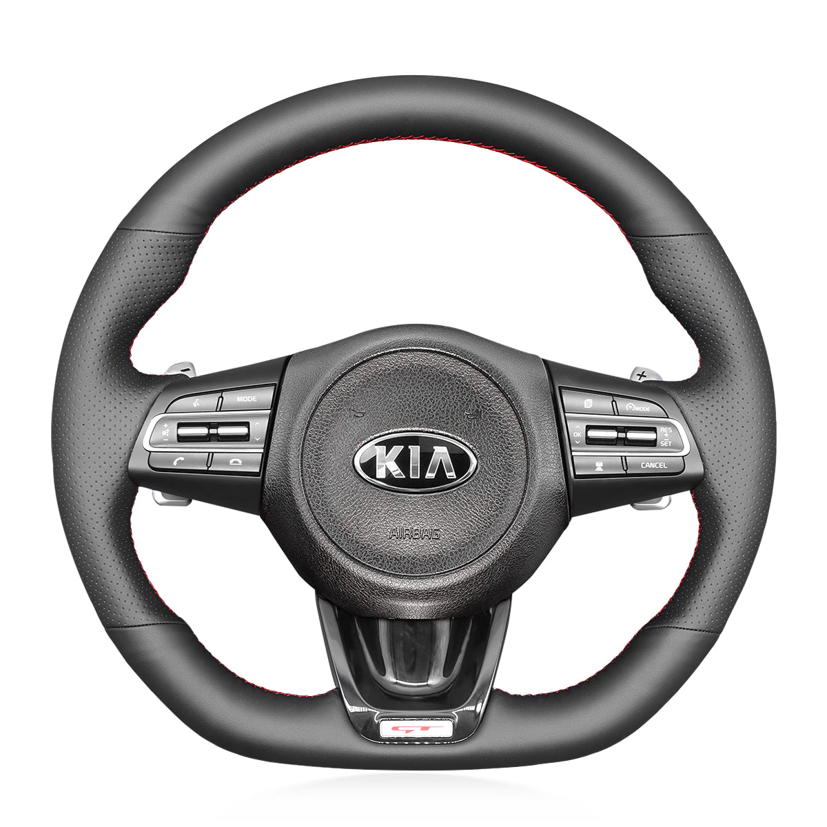 Steering Wheel Cover for Kia Stinger GT (2017–2021) Cover My Wheel