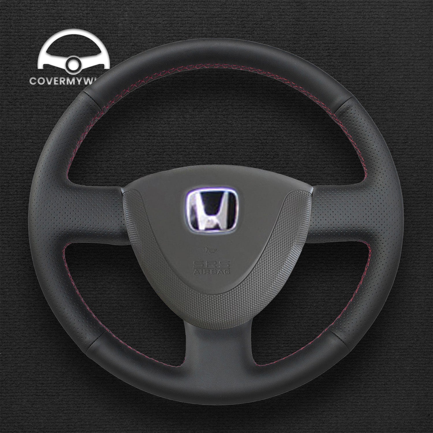 Steering Wheel Cover for Honda City 2002-2008 Fit Jazz 2001-2007 Cover My Wheel